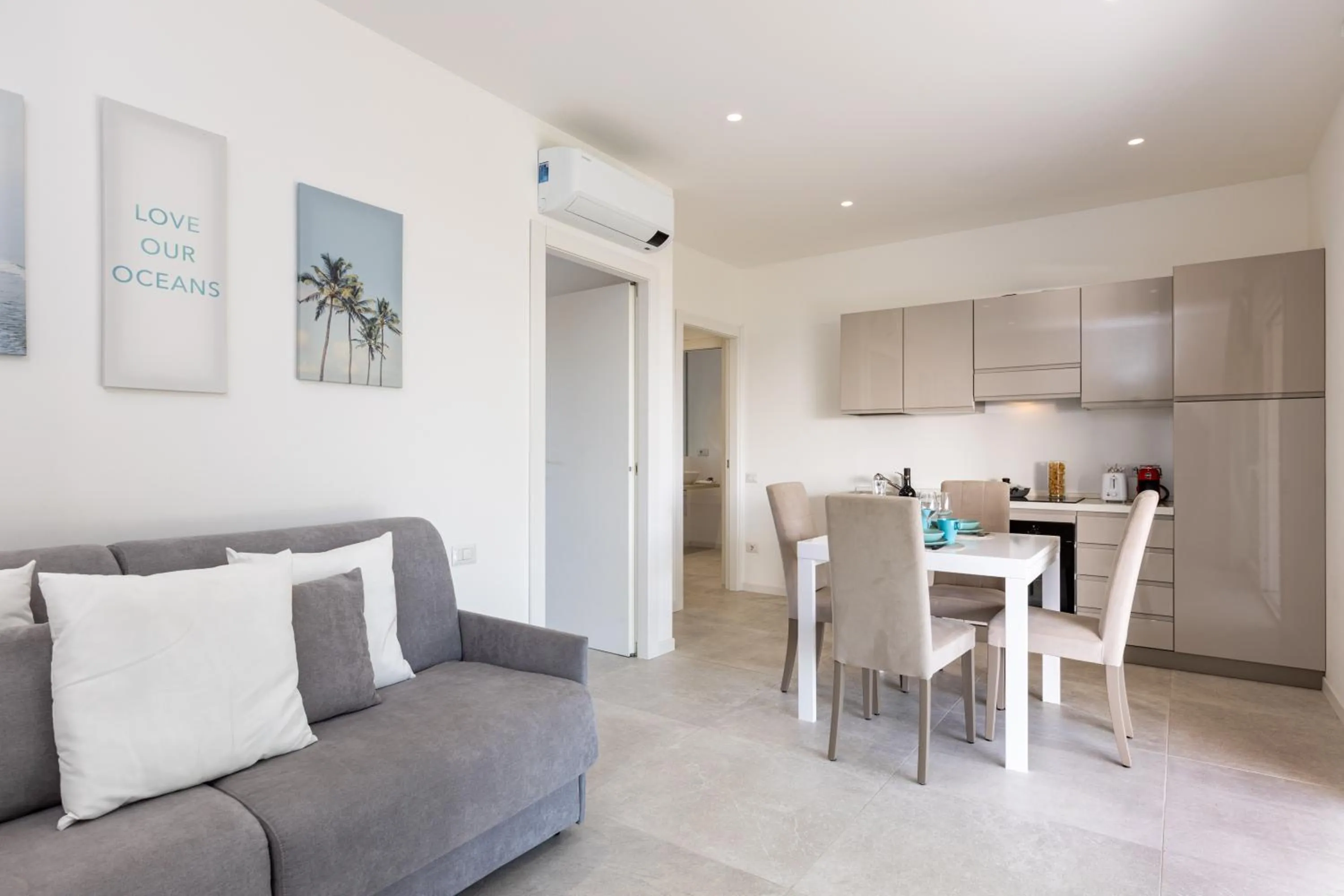 Living room in Baia del Sole Resort