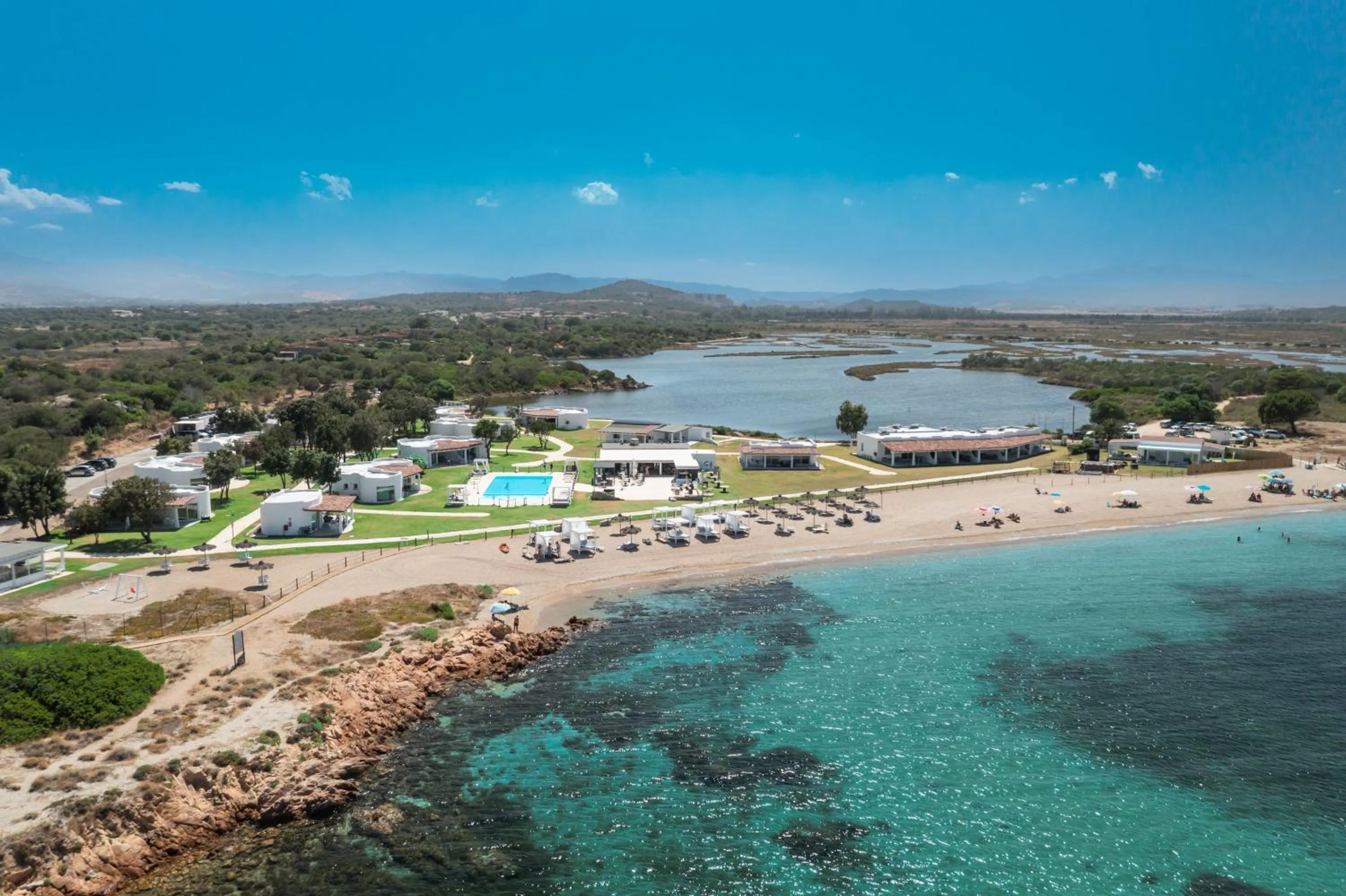 Natural landscape in Baia del Sole Resort