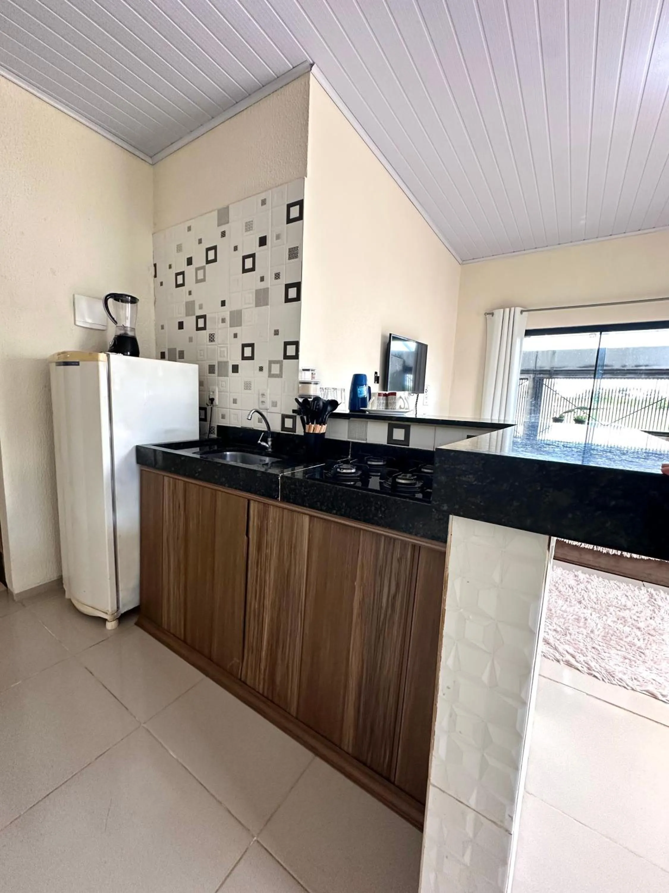 Kitchen or kitchenette in Residencial Davisis - Parada do Jalapão