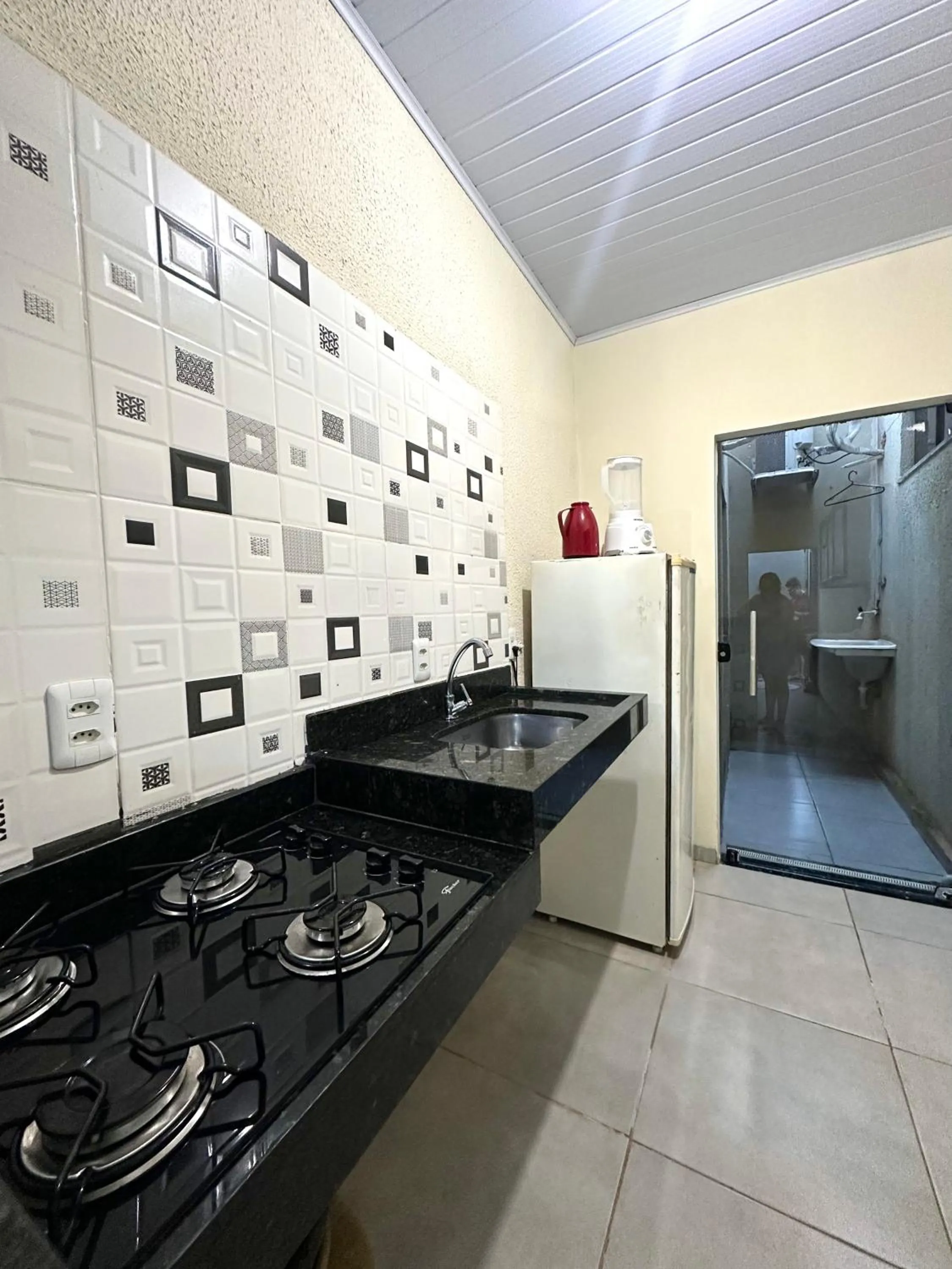 Kitchen or kitchenette in Residencial Davisis - Parada do Jalapão