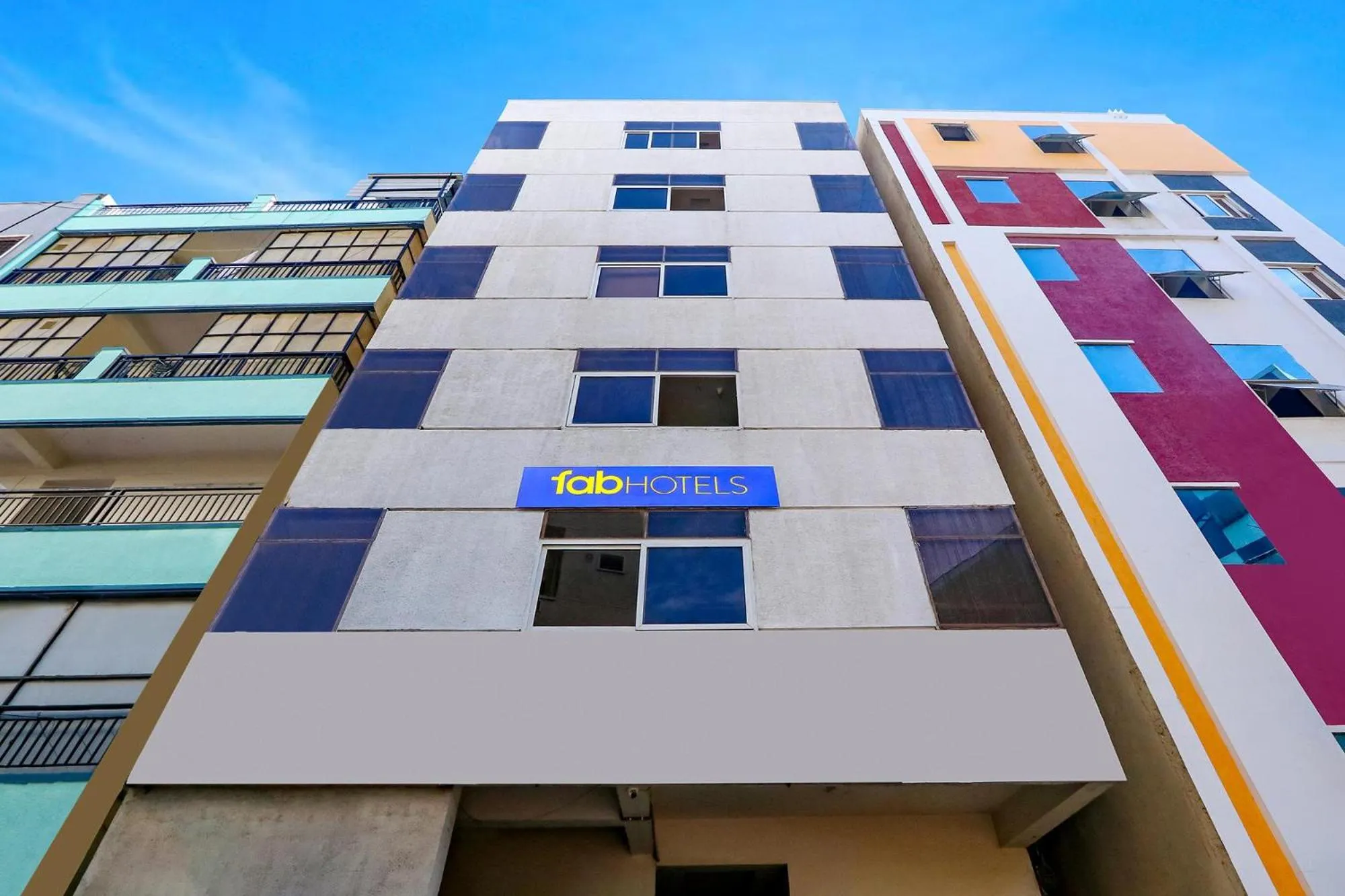 Property building in FabHotel Galaxy Suites