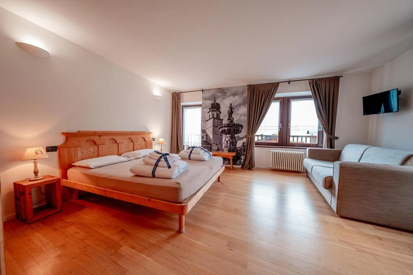 Bed in Agriturismo Mas dei Chini