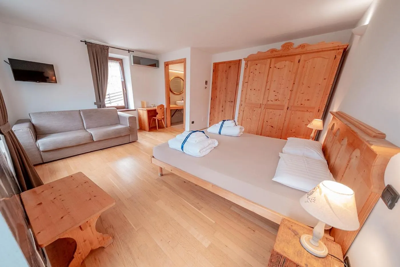 Bed in Agriturismo Mas dei Chini