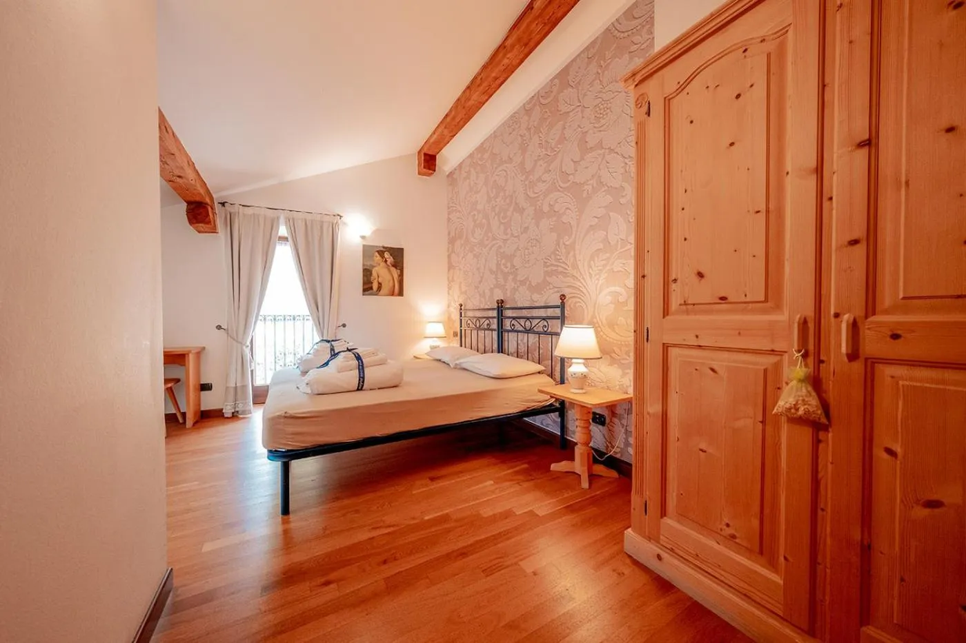 Bed in Agriturismo Mas dei Chini