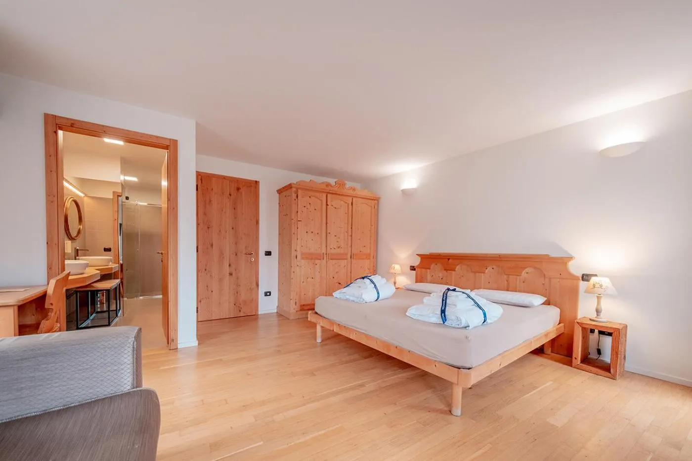 Bed in Agriturismo Mas dei Chini