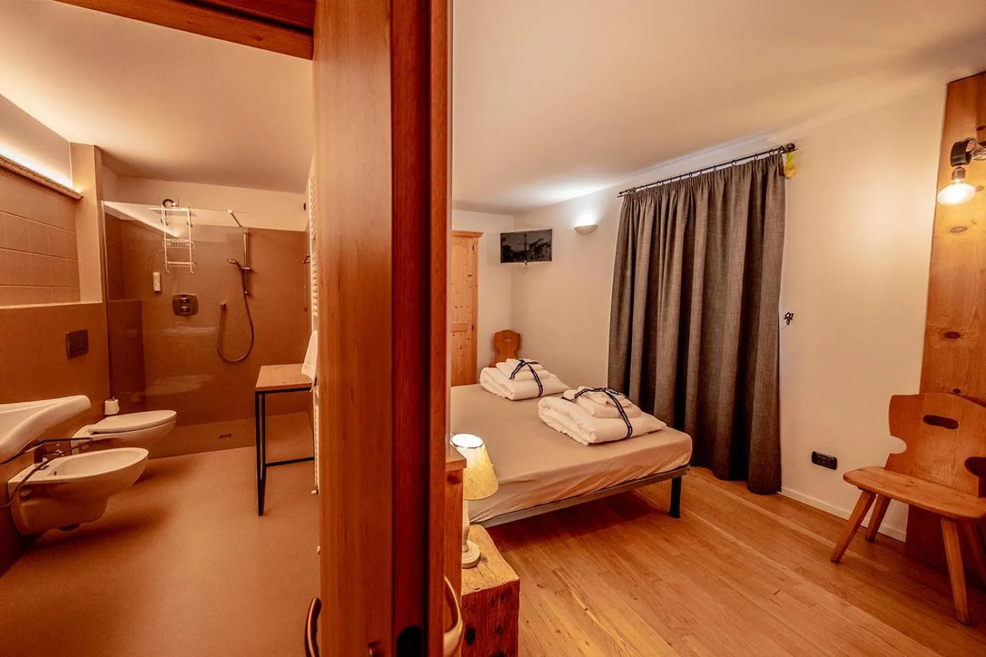 Bed in Agriturismo Mas dei Chini