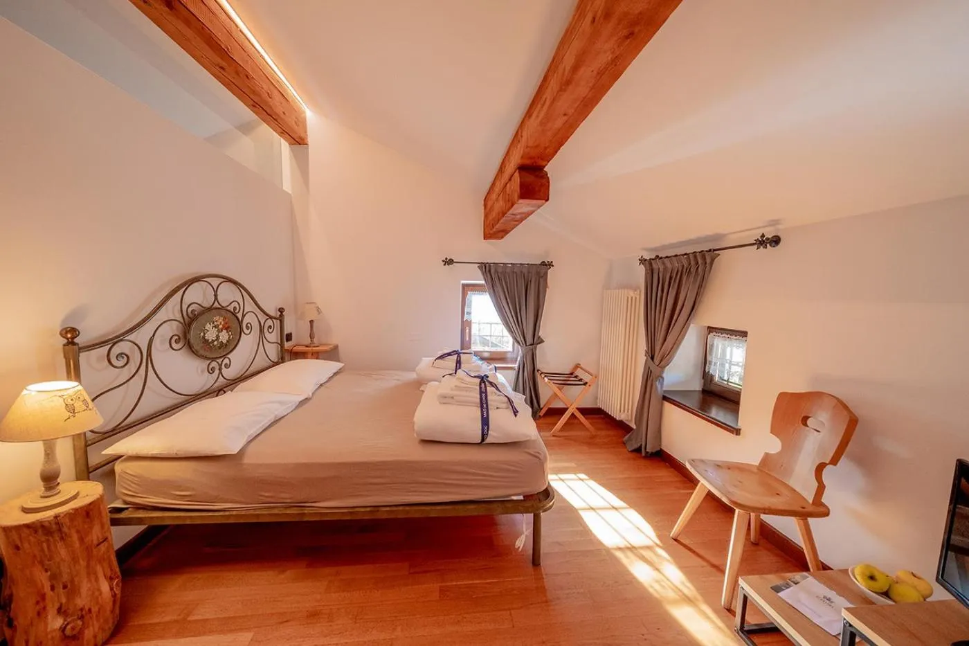 Bed in Agriturismo Mas dei Chini