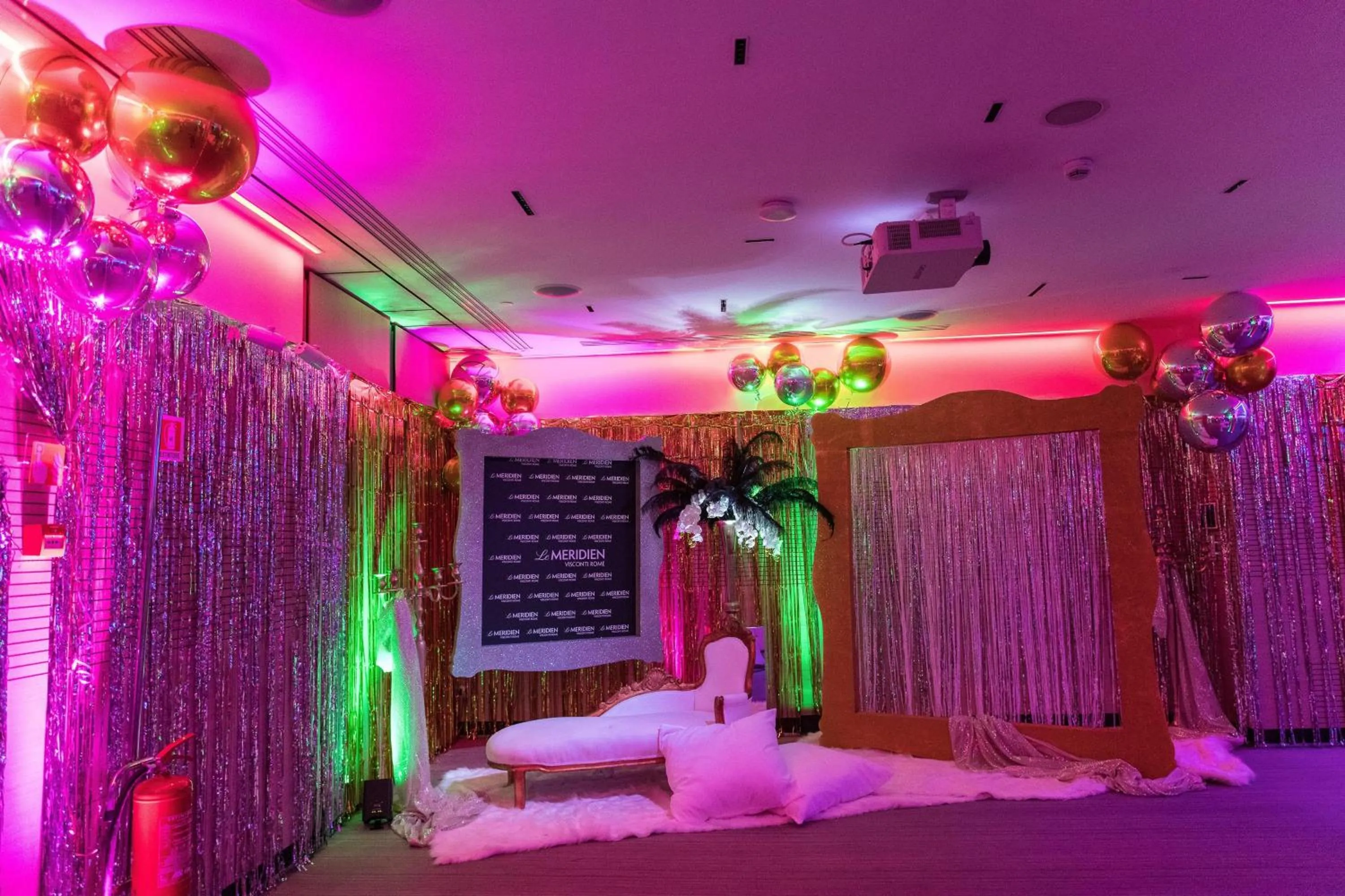 Meeting/conference room in Le Meridien Visconti Rome