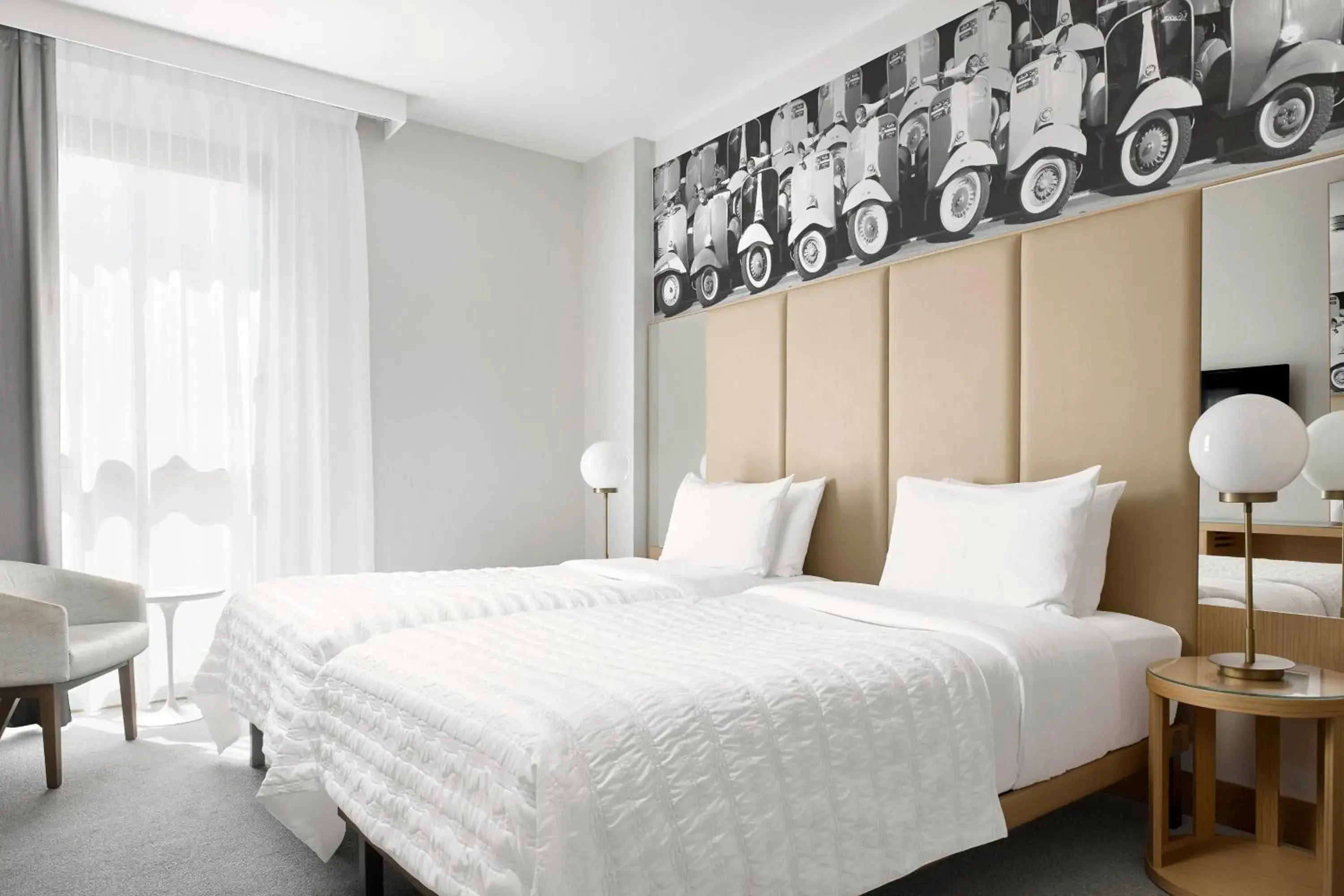 Superior Twin Room, Smaller Guest room, 2 Twin/Single Bed(s) in Le Meridien Visconti Rome Superior Twin Room, Smaller Guest room, 2 Twin/Single Bed(s) in Le Meridien Visconti Rome