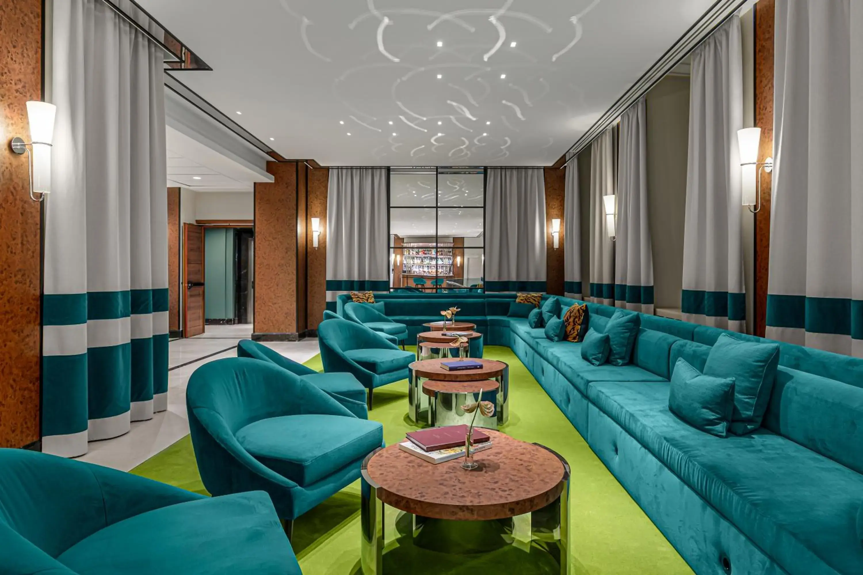 Lobby or reception in Room Mate Collection Mia, Rome Colosseum Lobby or reception in Room Mate Collection Mia, Rome Colosseum