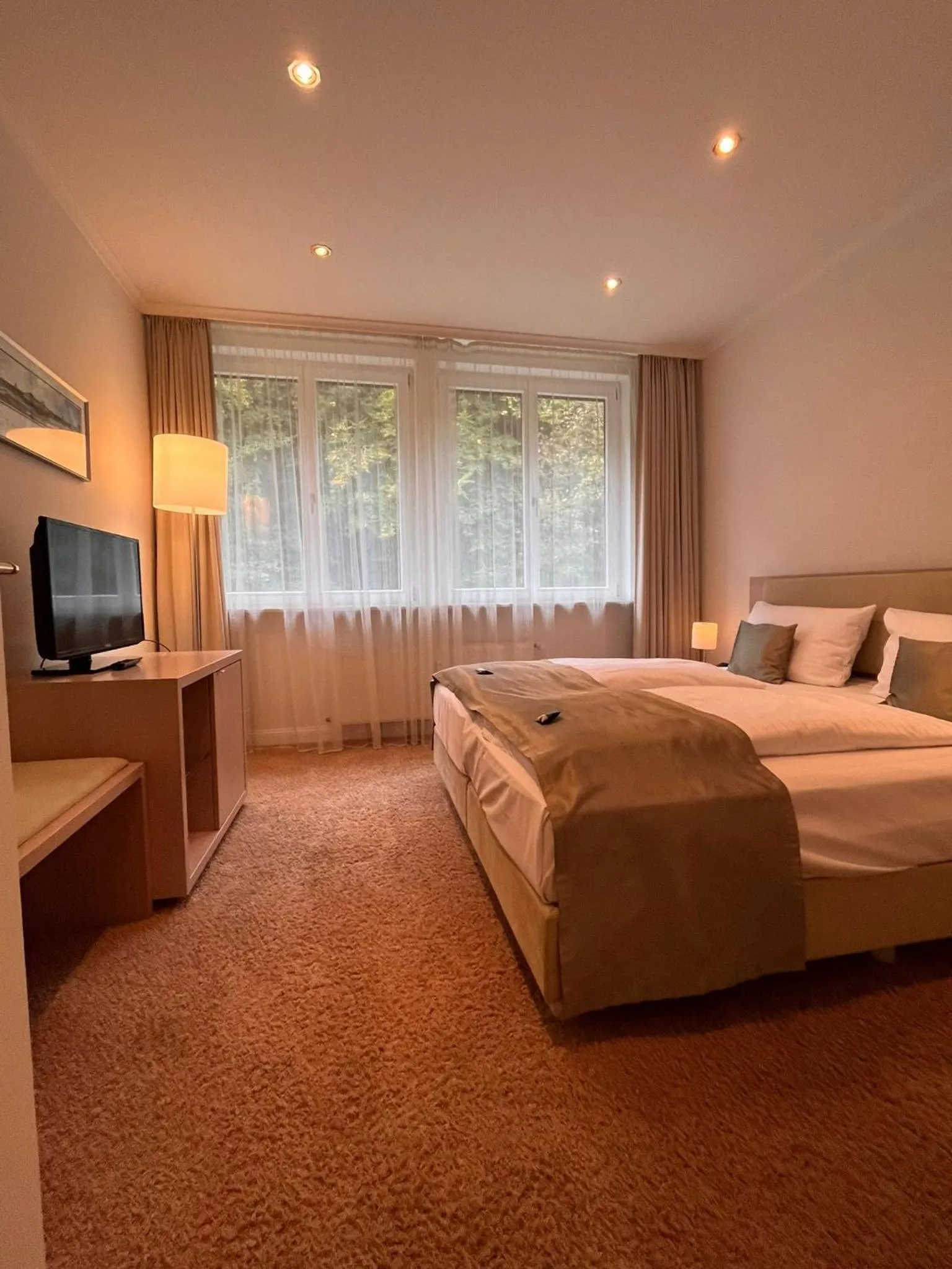 Bedroom, Bed in Hotel Kieler Yacht-Club