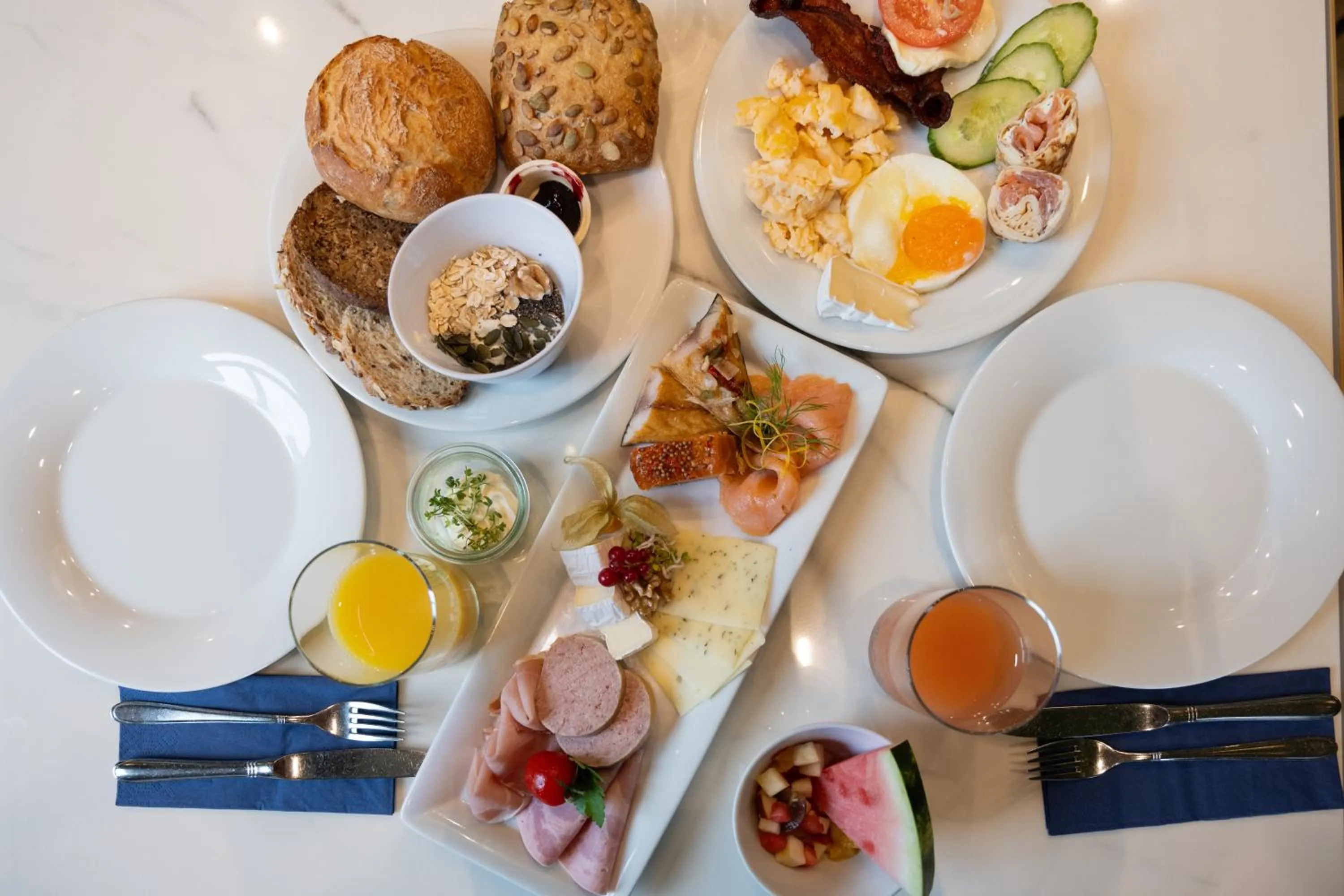 Breakfast in Hotel Kieler Yacht-Club