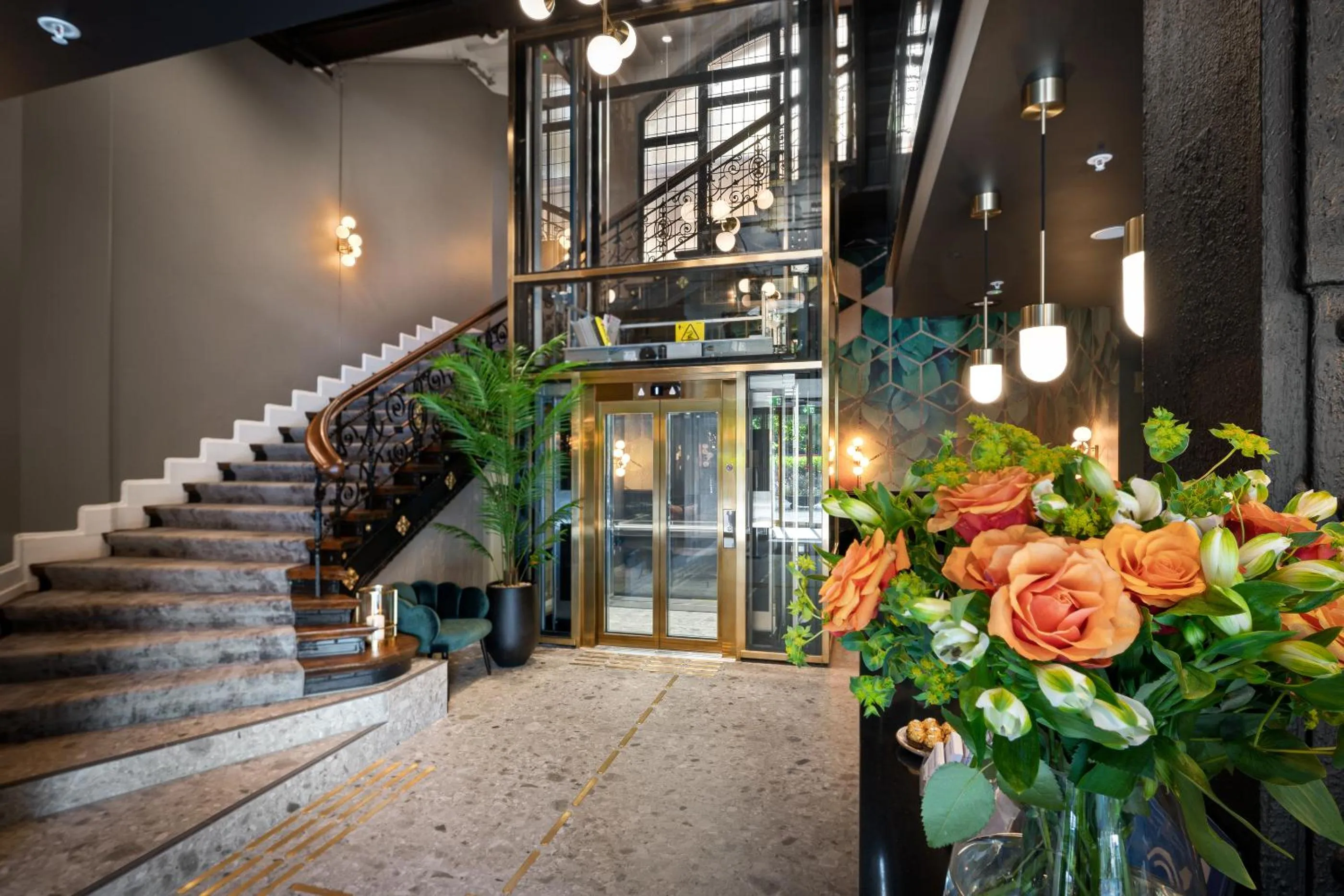 Lobby or reception in Karl Johans gate 35