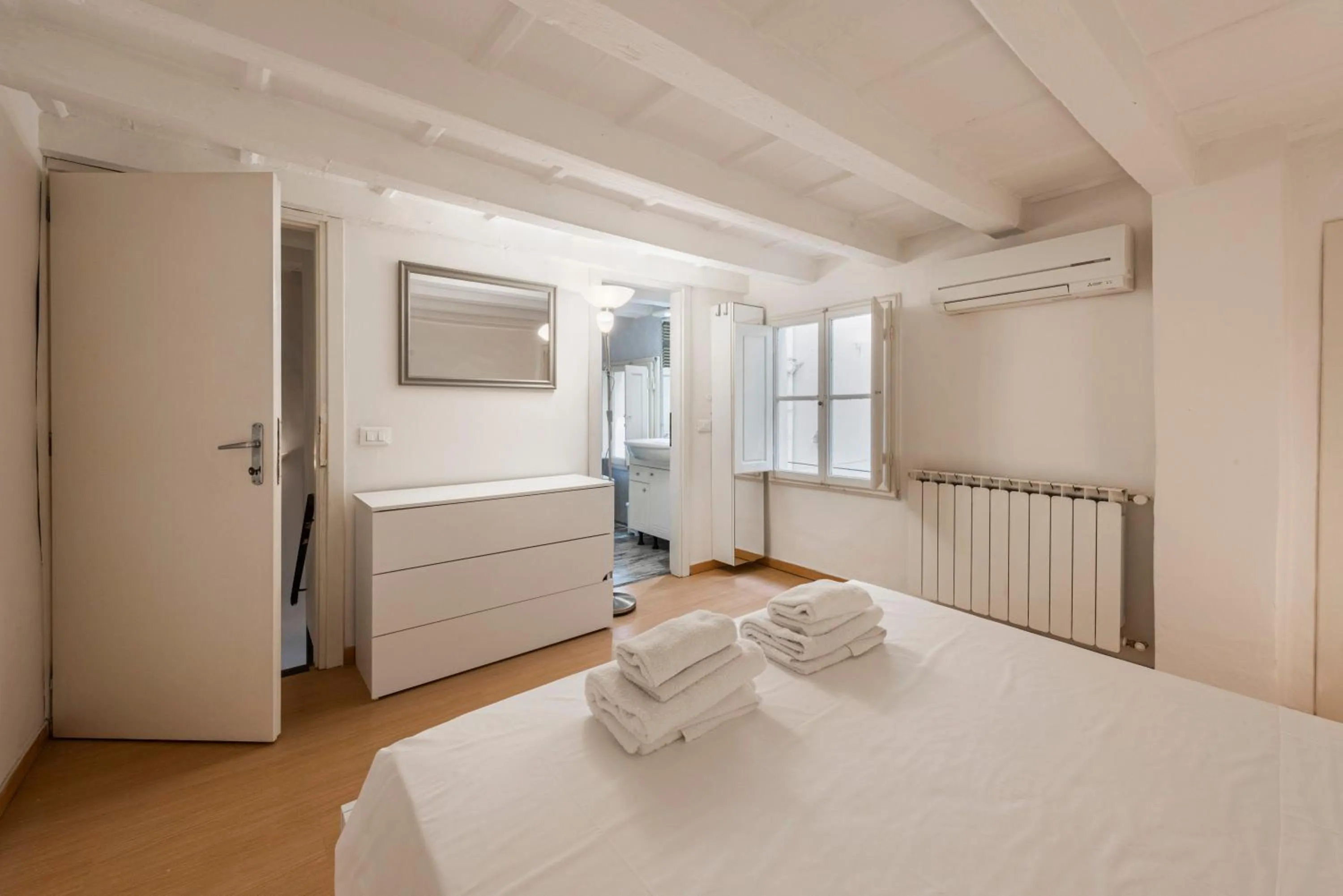 Bedroom, Bed in Santa Croce Palace by Mmega