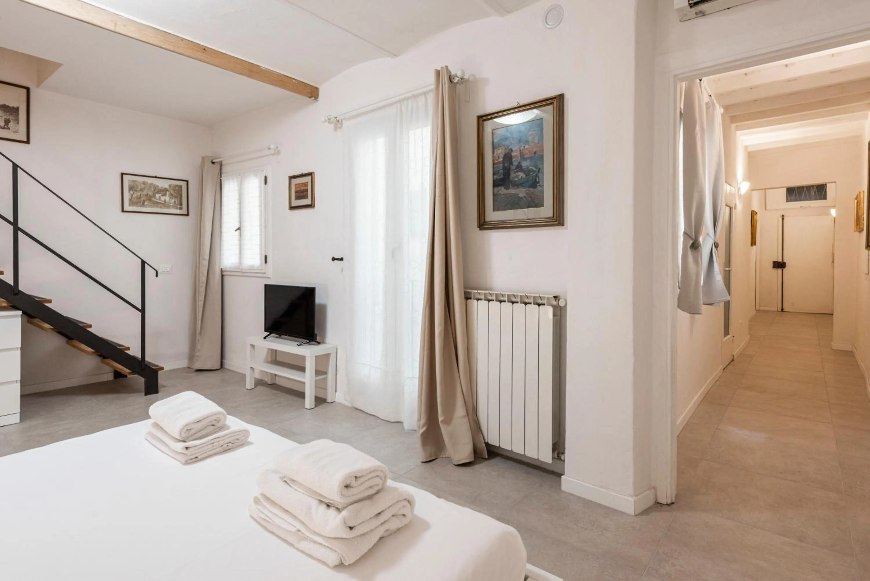 Bedroom, Bed in Santa Croce Palace by Mmega