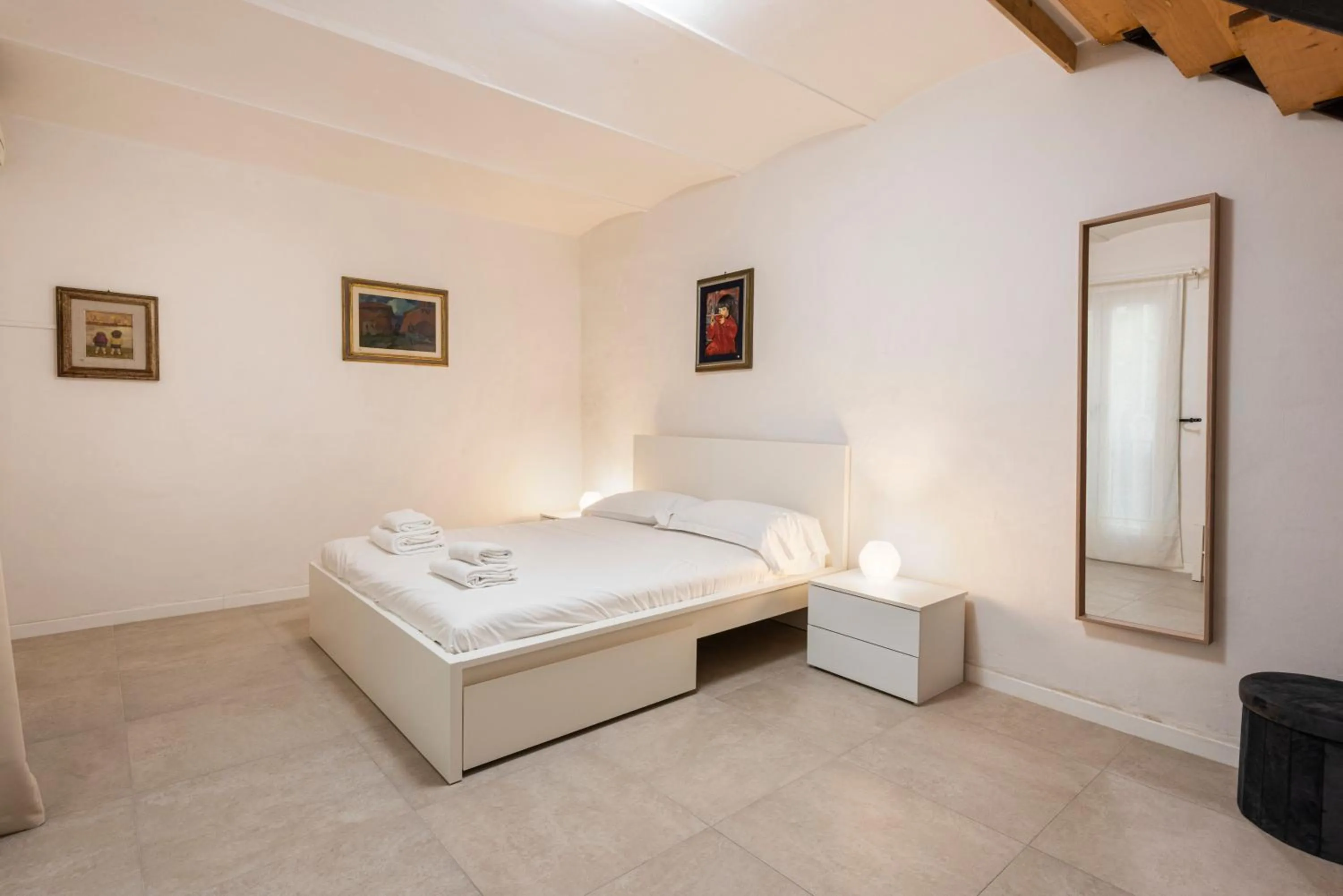 Bedroom, Bed in Santa Croce Palace by Mmega