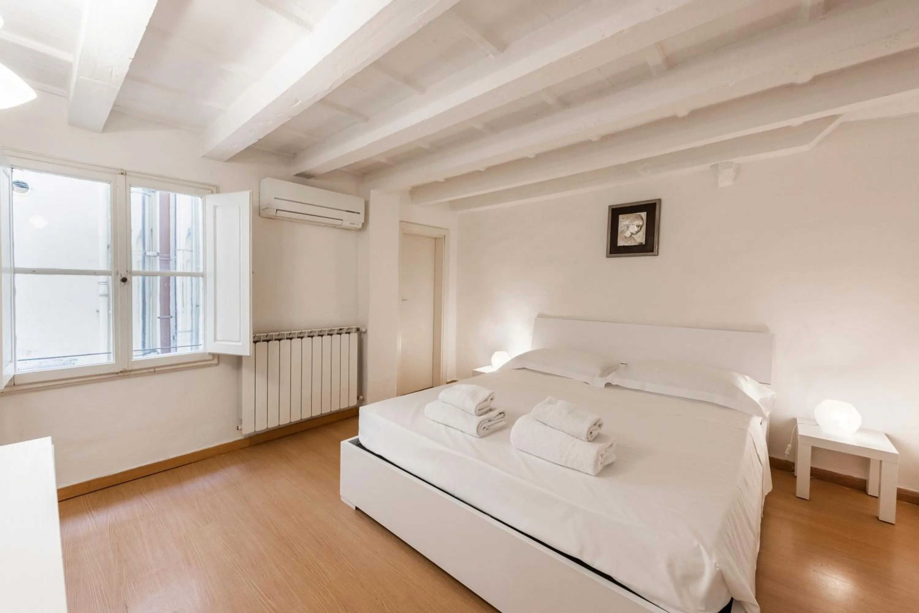 Bedroom, Bed in Santa Croce Palace by Mmega