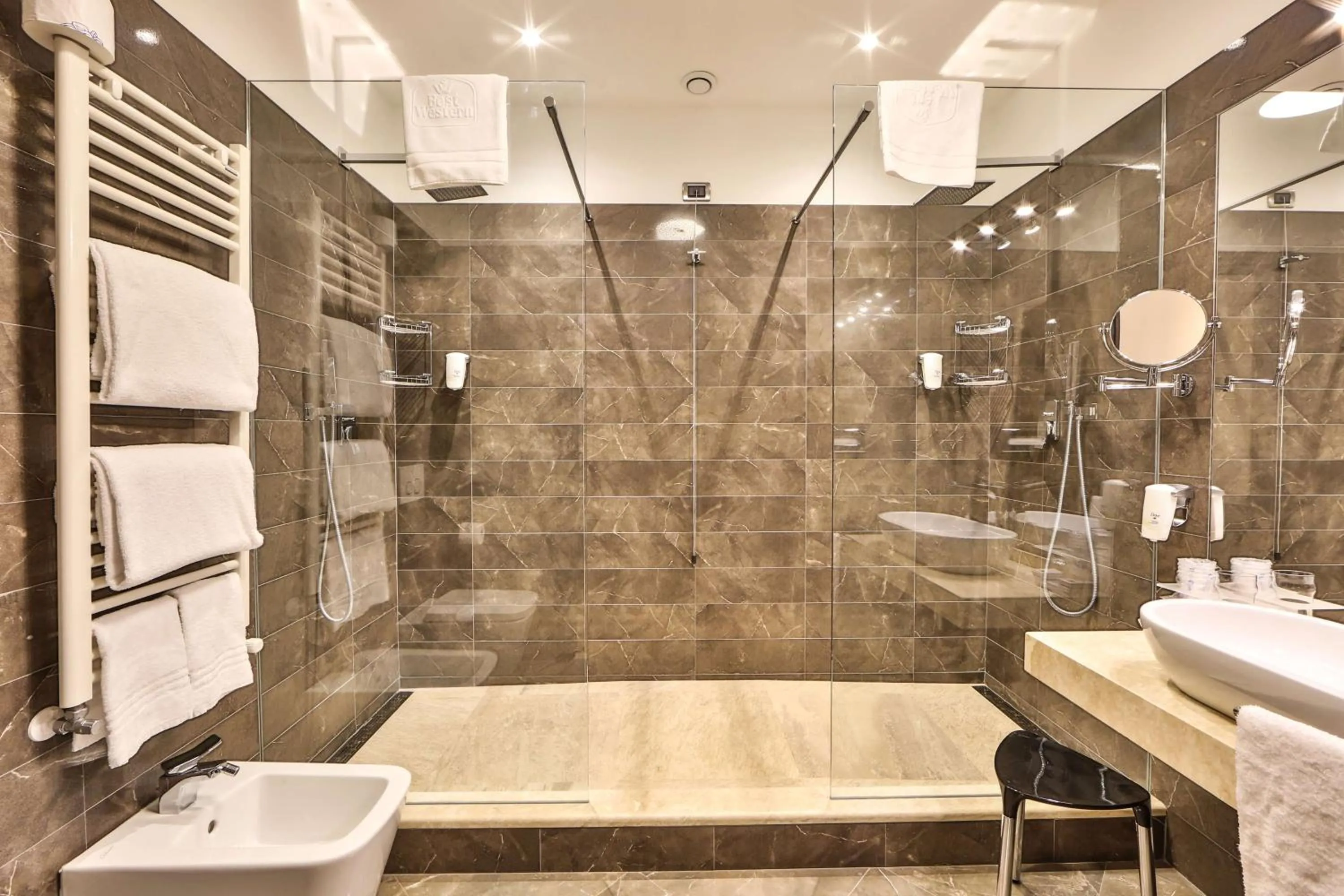 Bathroom in Best Western Plus Hotel Genova