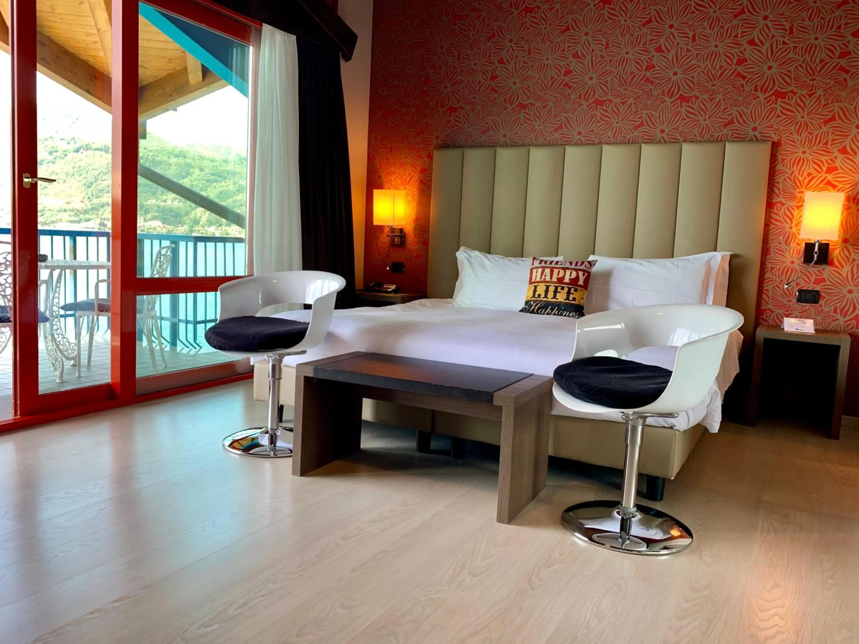 Bedroom, Bed in Hotel L'Approdo