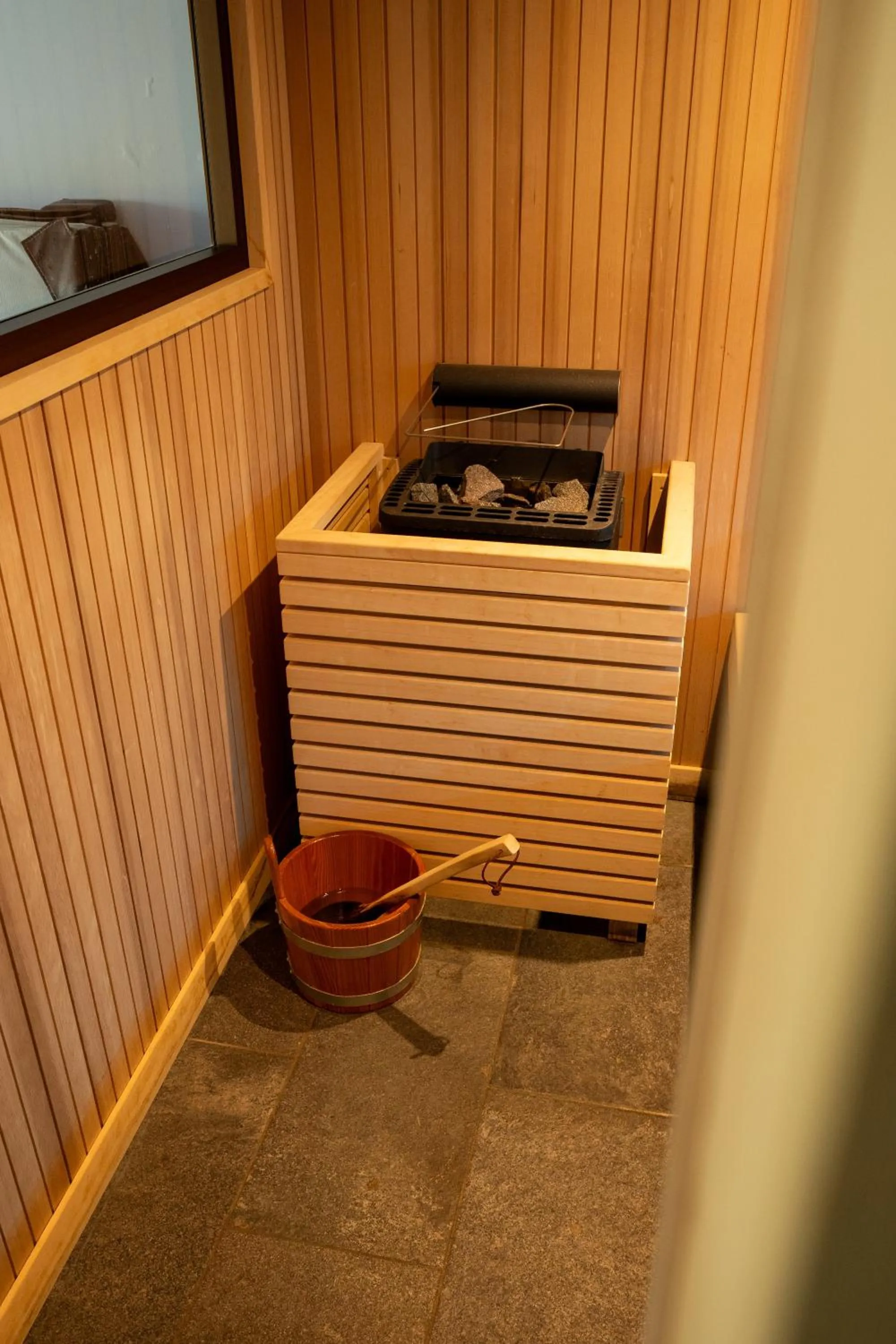 Sauna in Hotel L'Approdo