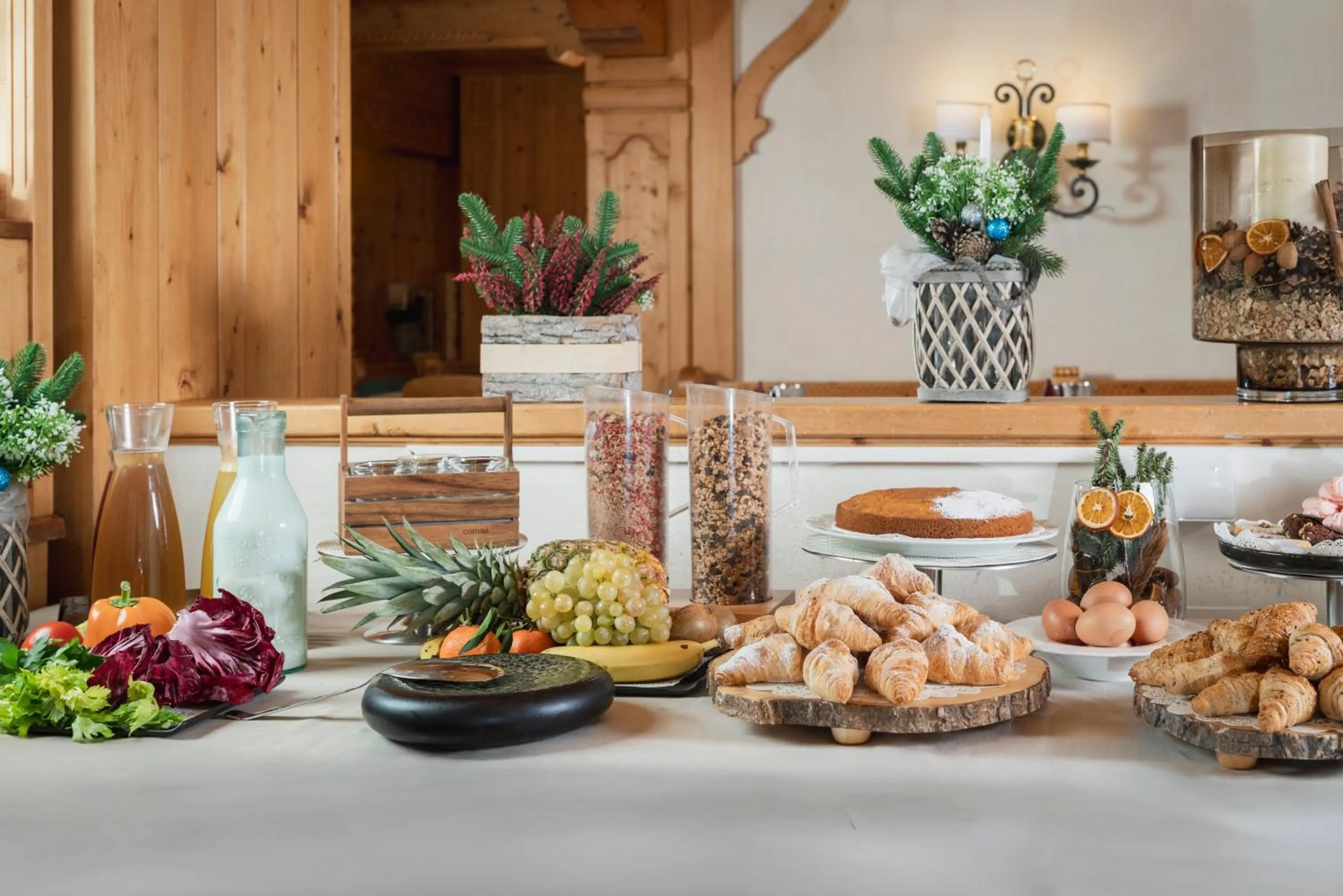 Breakfast in Hotel Cristallo