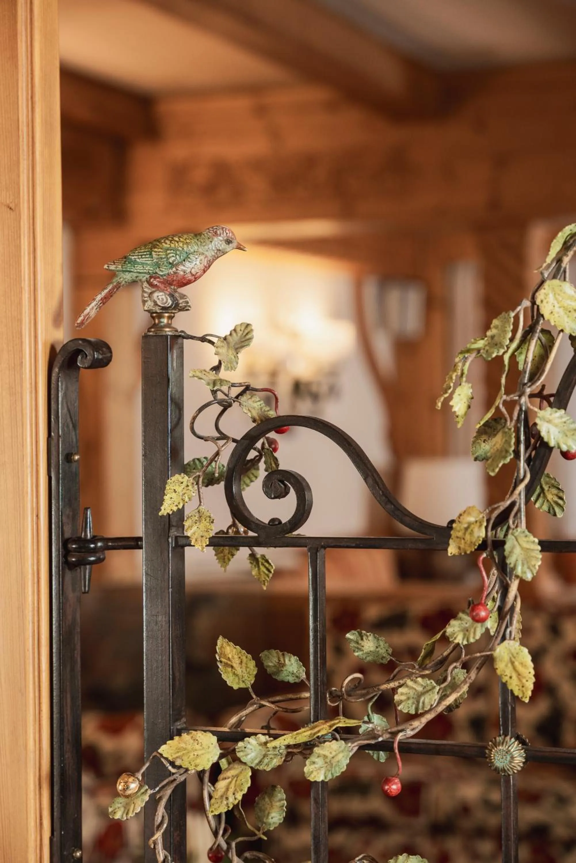 Decorative detail in Hotel Cristallo