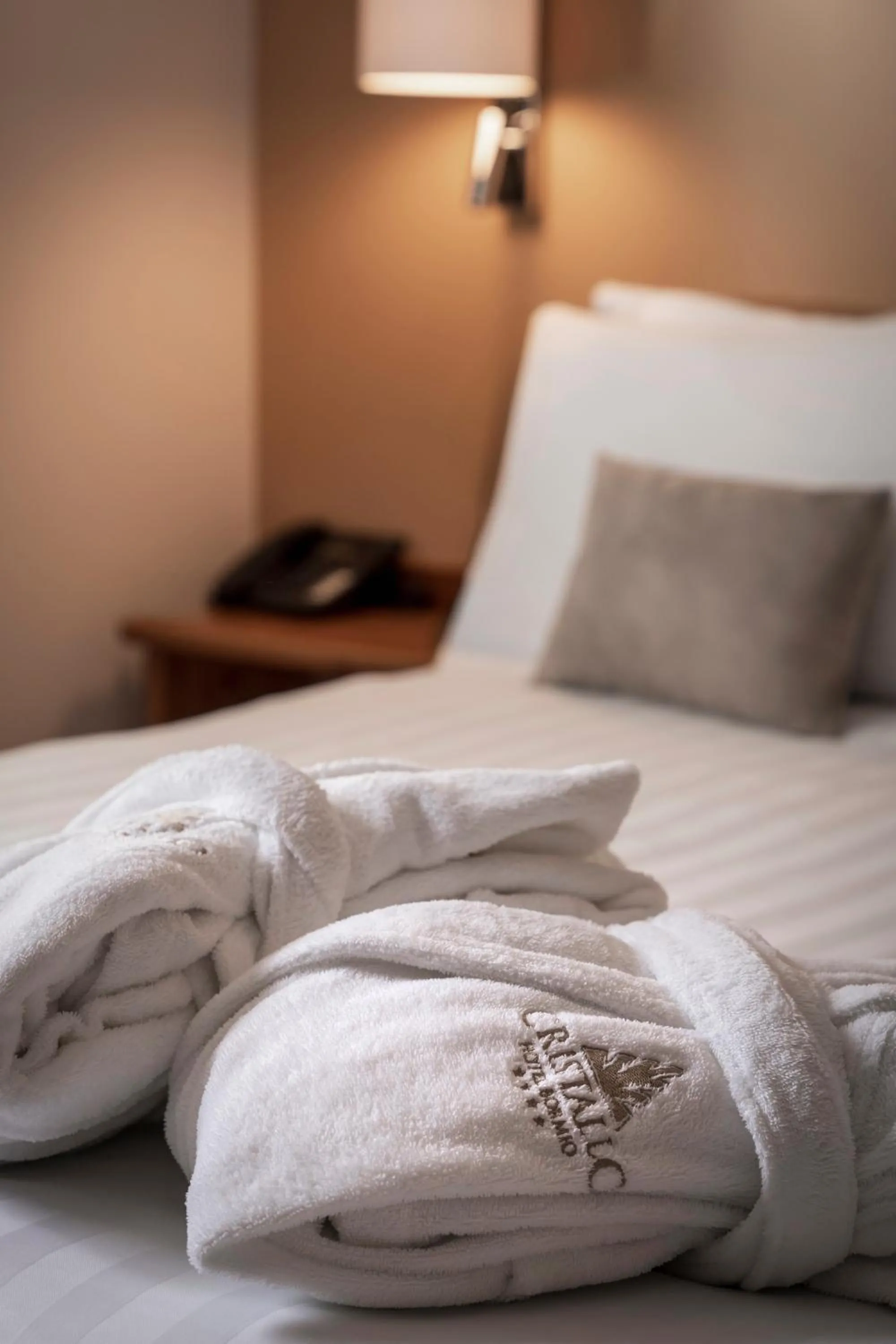 Decorative detail, Bed in Hotel Cristallo