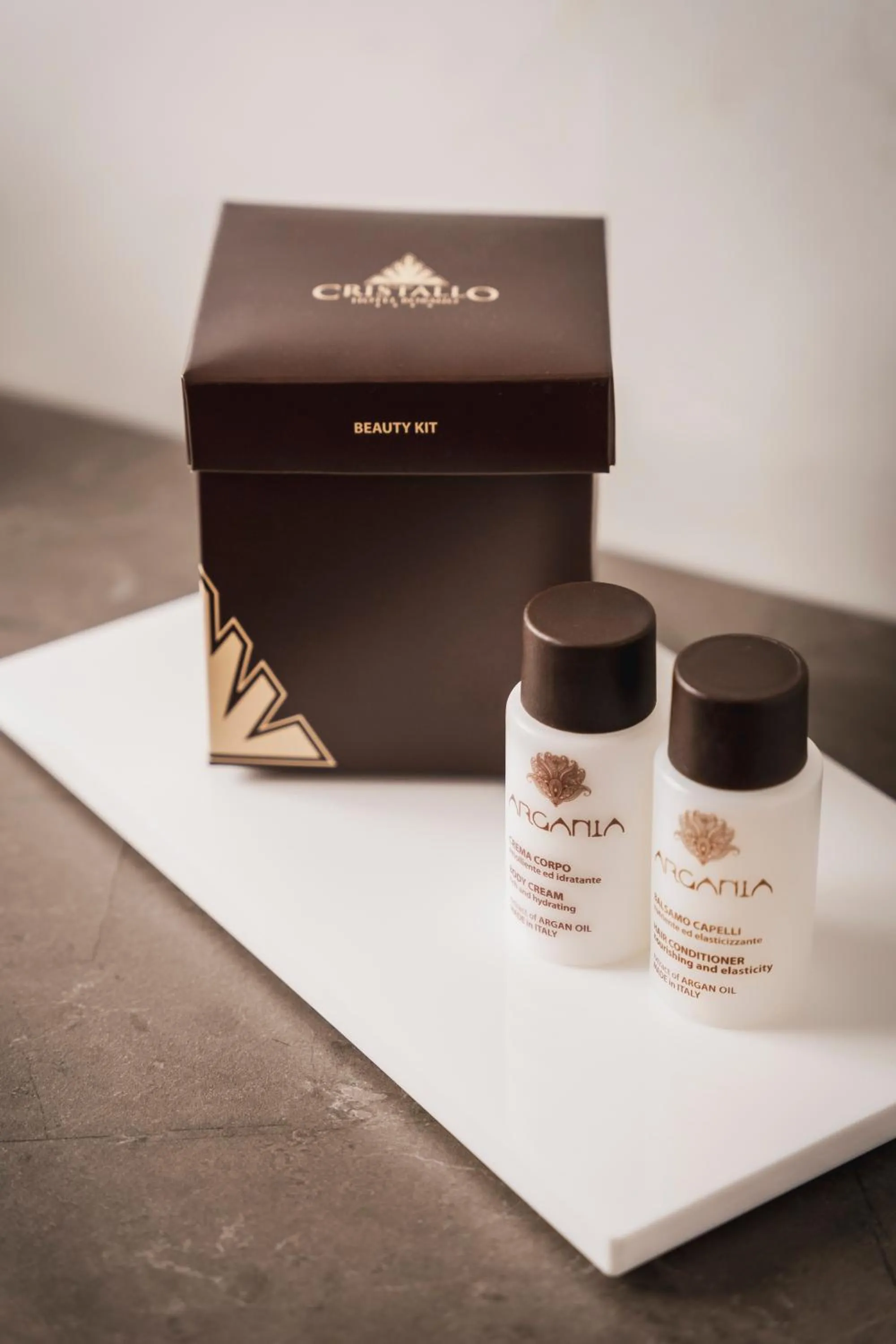 Decorative detail in Hotel Cristallo