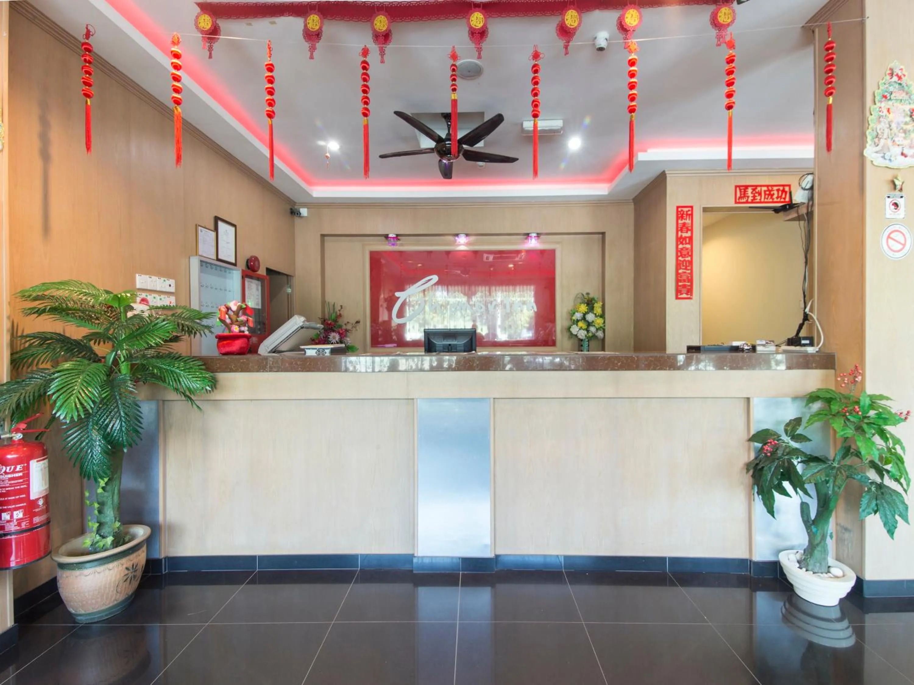 Lobby or reception in Chemor Inn