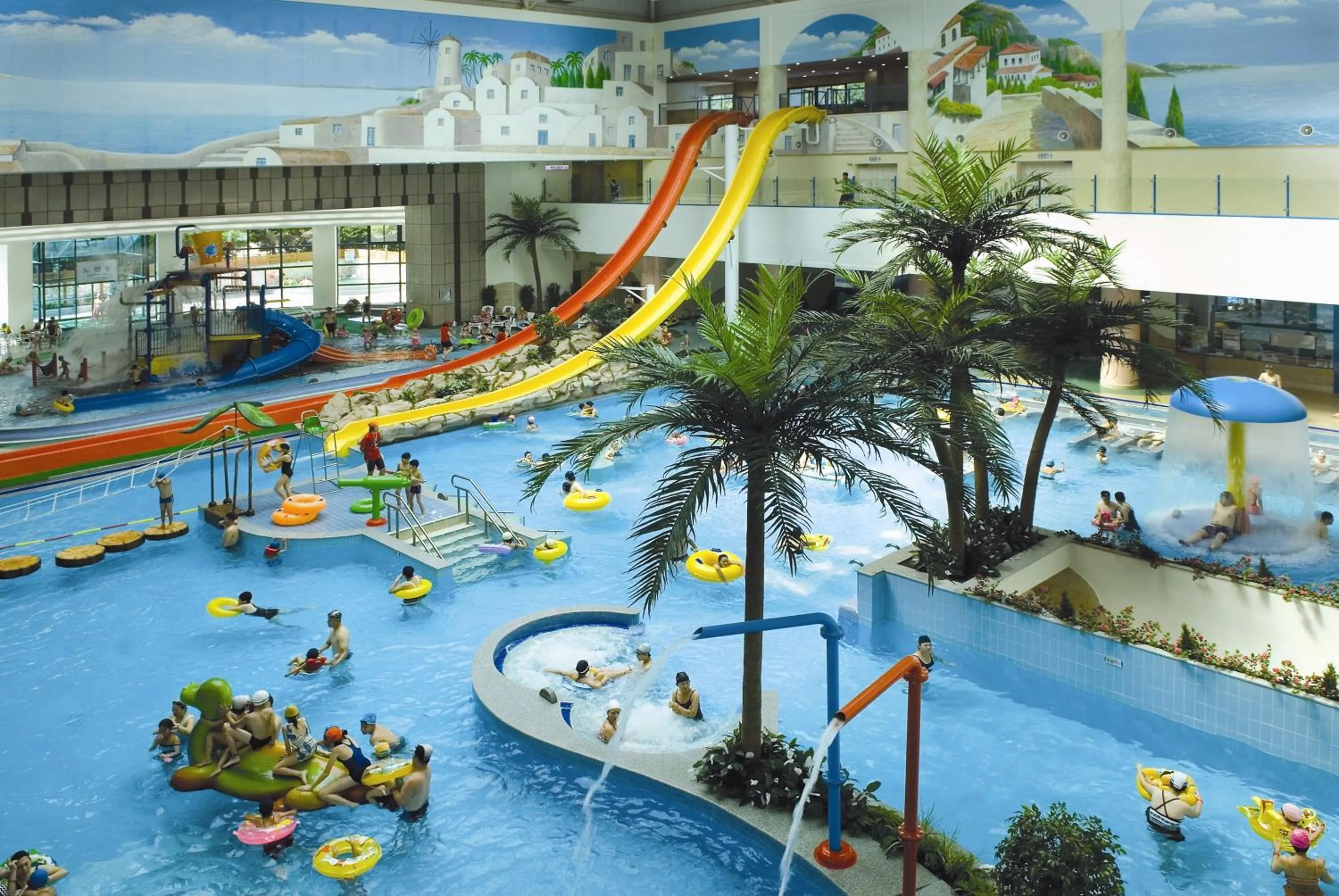 Aqua park in Kumho Hwasun Spa Resort