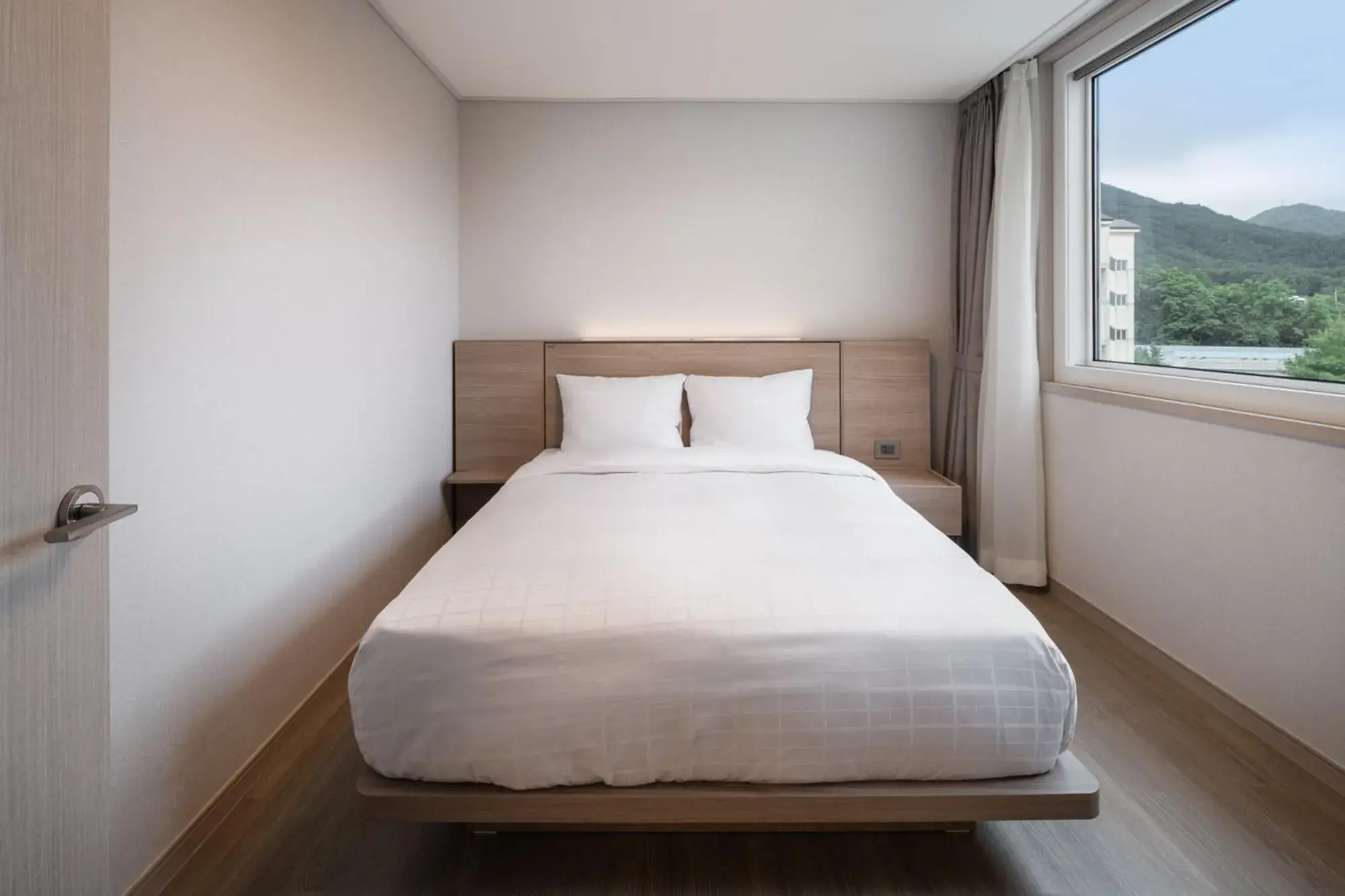 Bed in Kumho Seorak Resort Bed in Kumho Seorak Resort