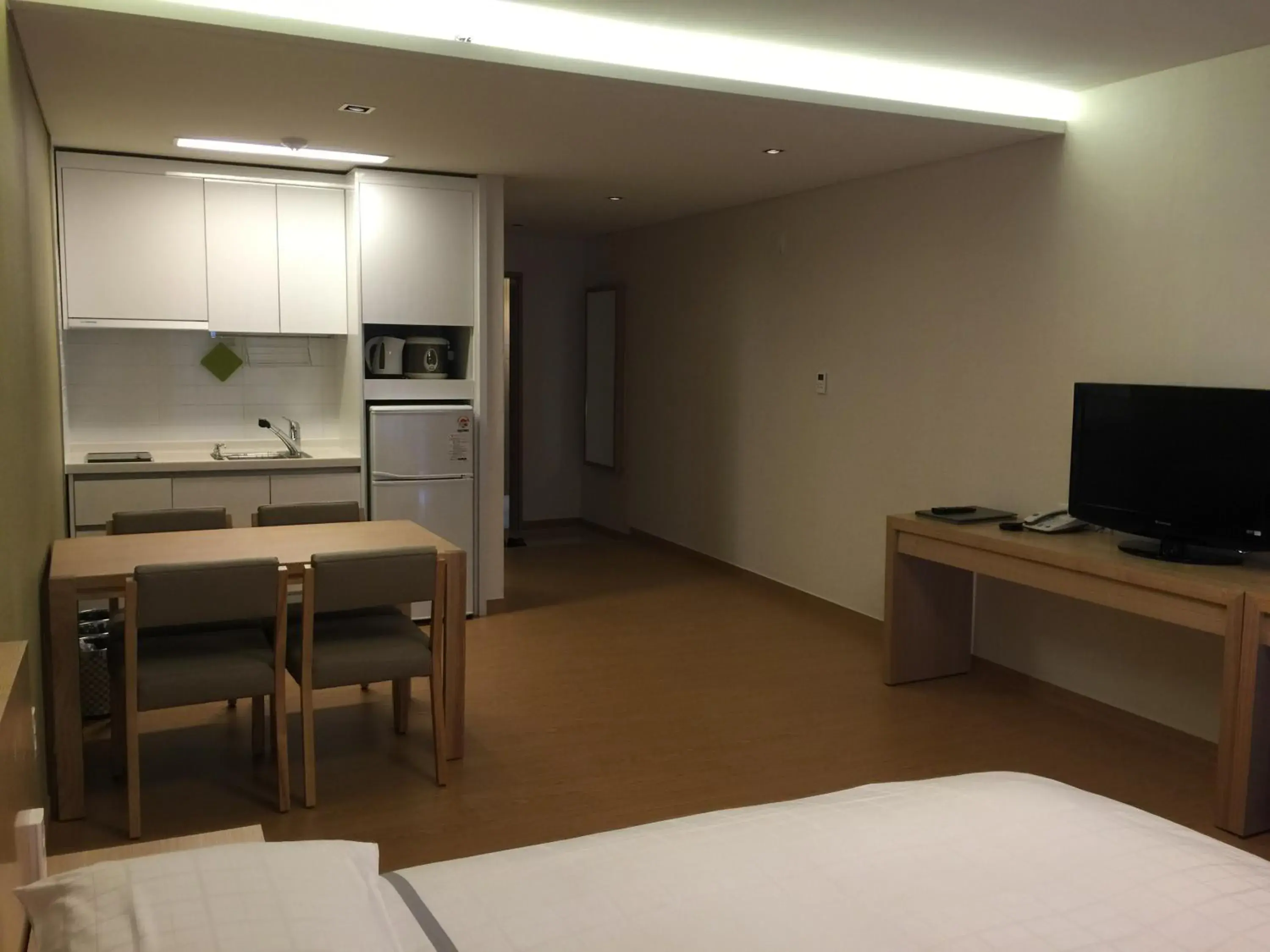 Bed in Kumho Jeju Resort Bed in Kumho Jeju Resort