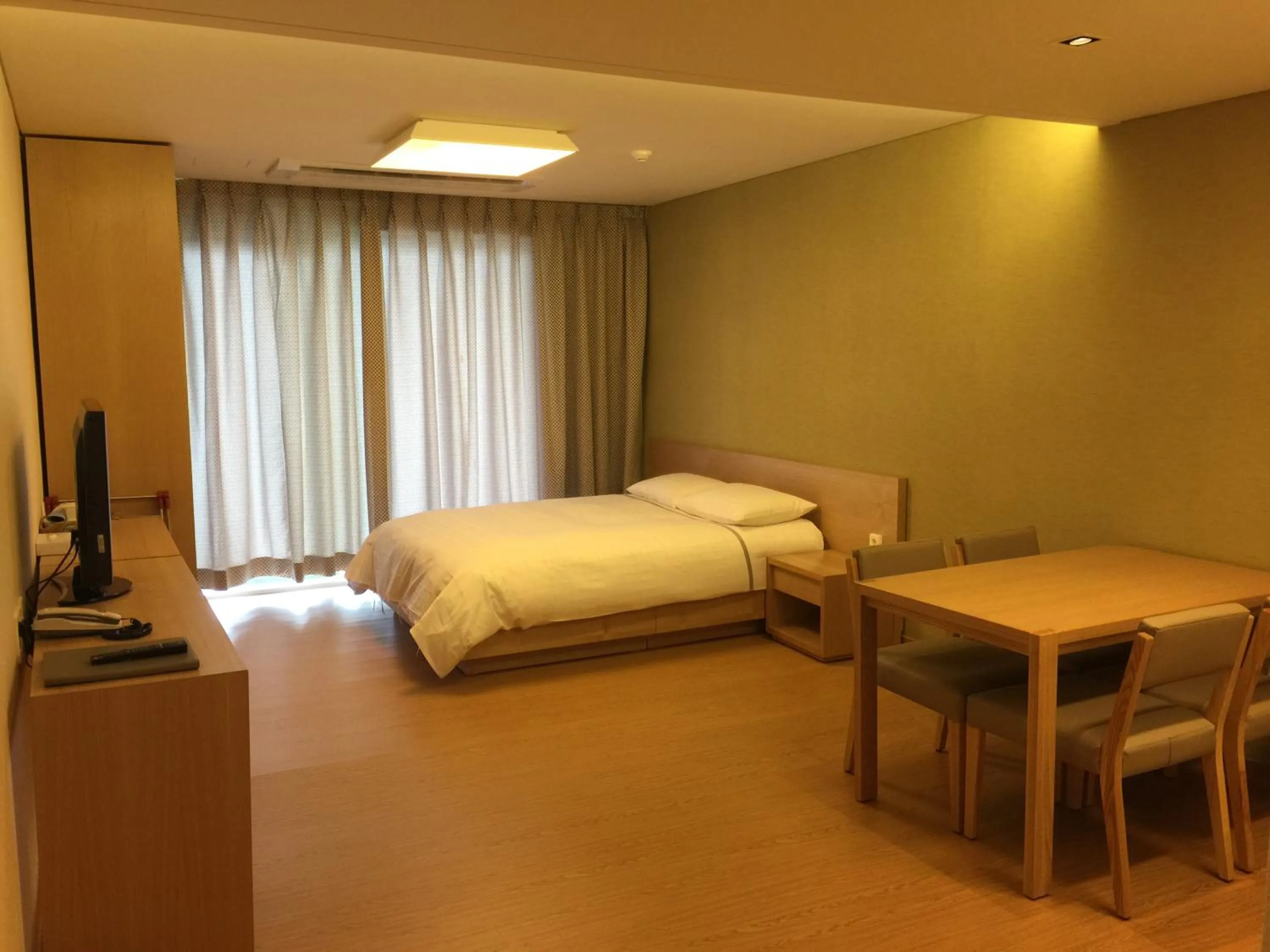 Bed in Kumho Jeju Resort