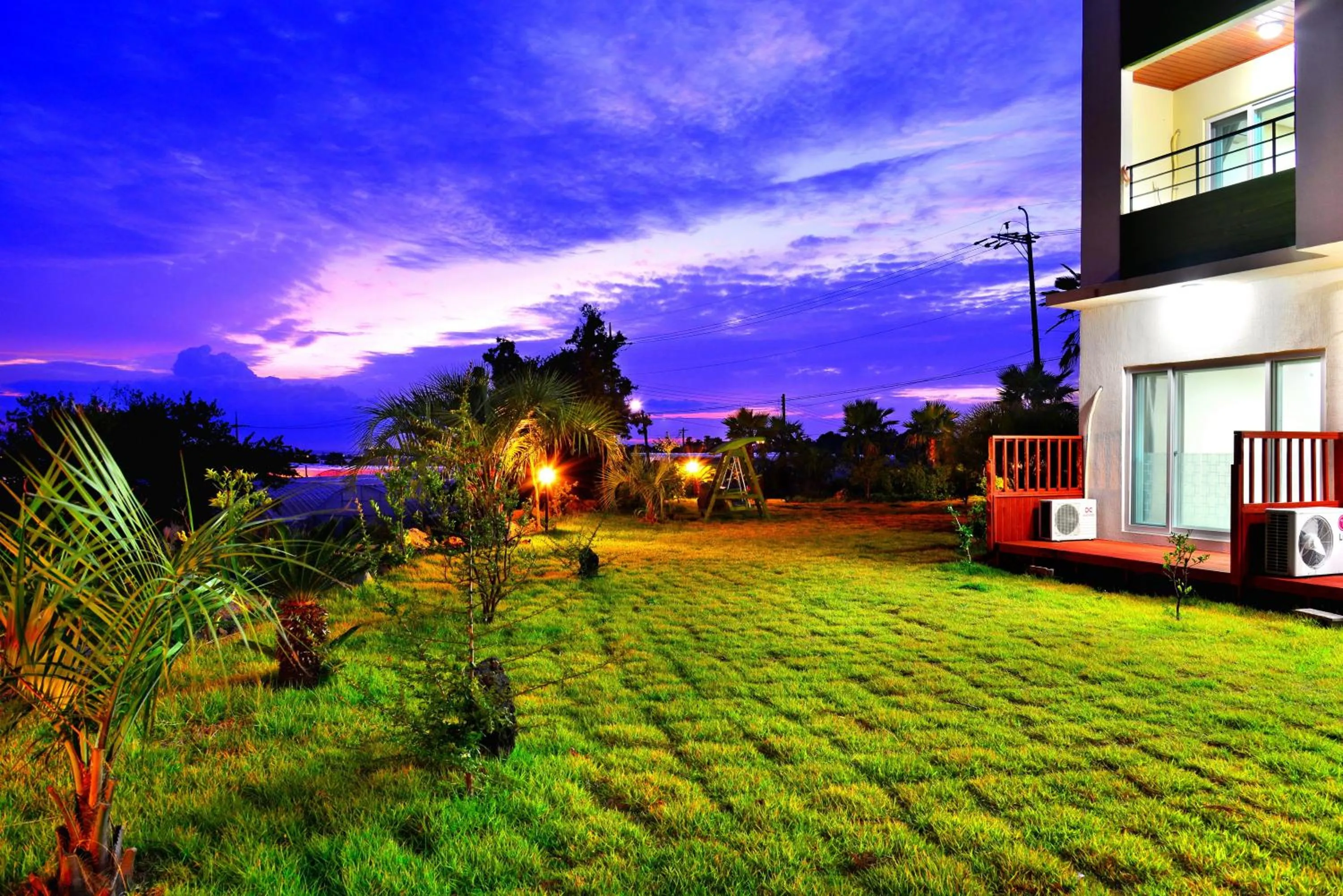 Garden in Jeju Bada Wi Olle Pension