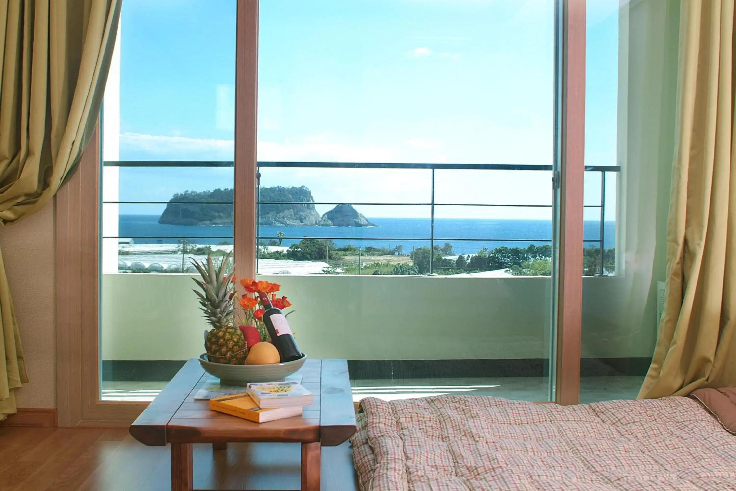 Sea view in Jeju Bada Wi Olle Pension Sea view in Jeju Bada Wi Olle Pension