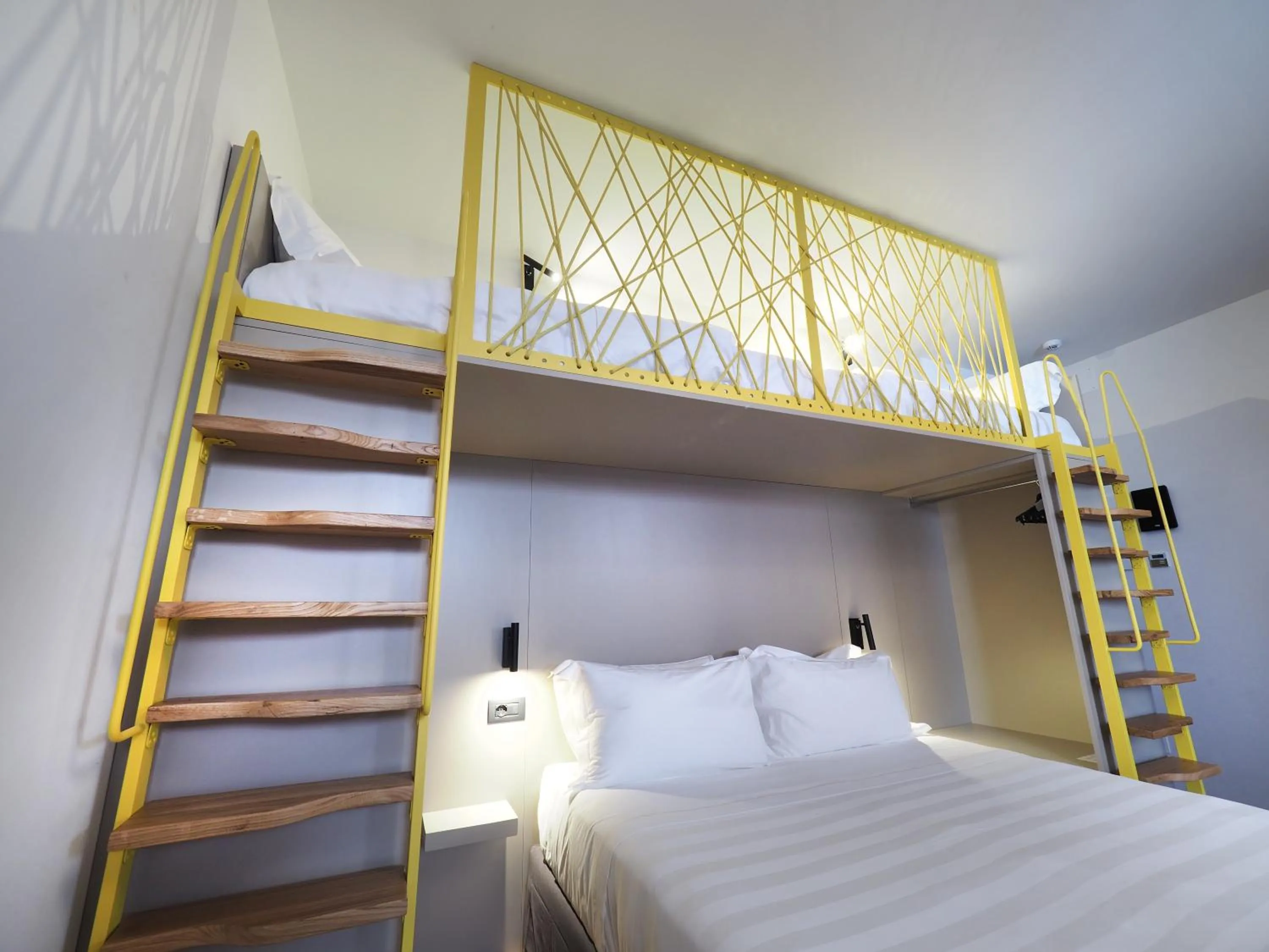 Bed in Hotel Priori Secret Garden