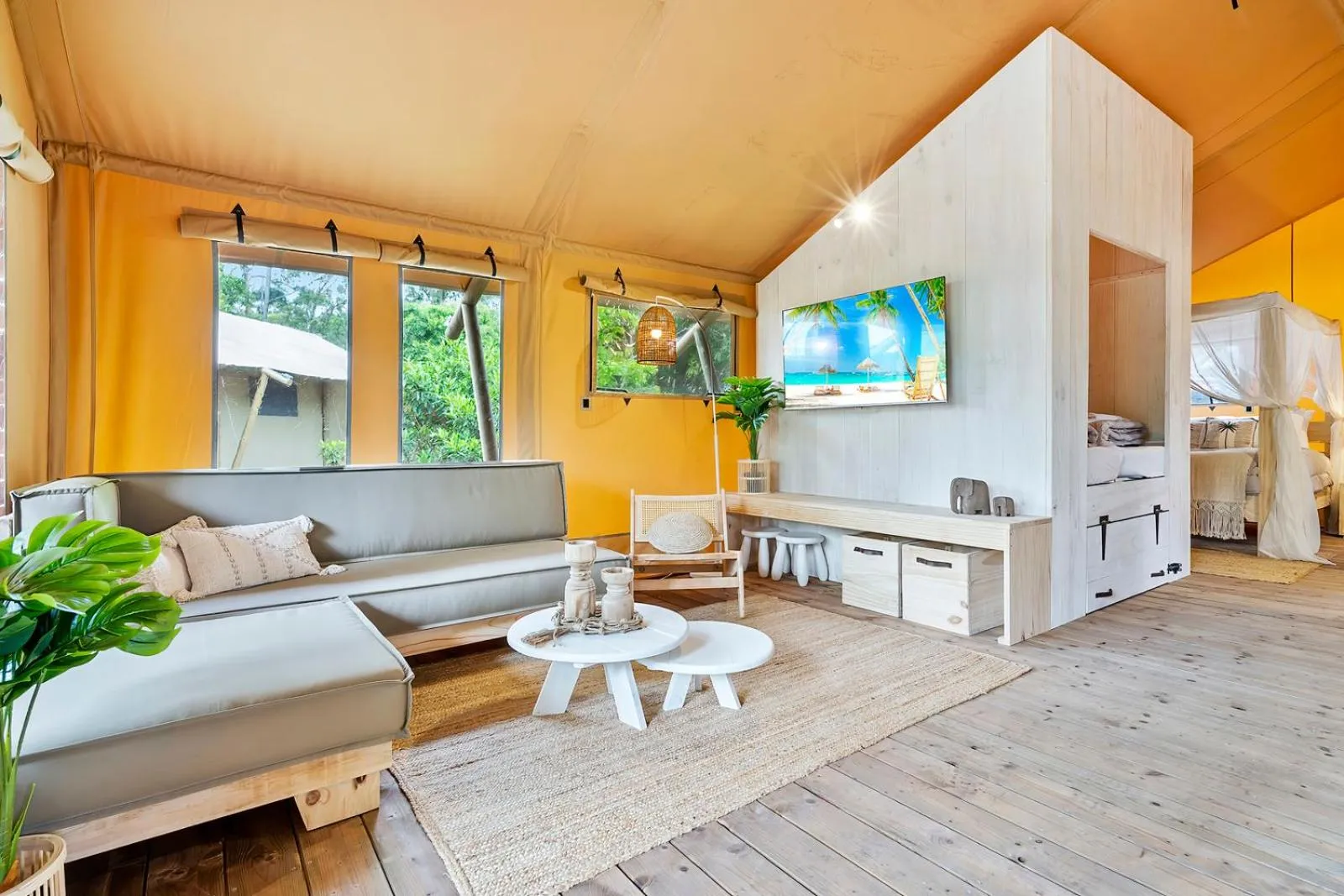 Living room in Ingenia Holidays Noosa