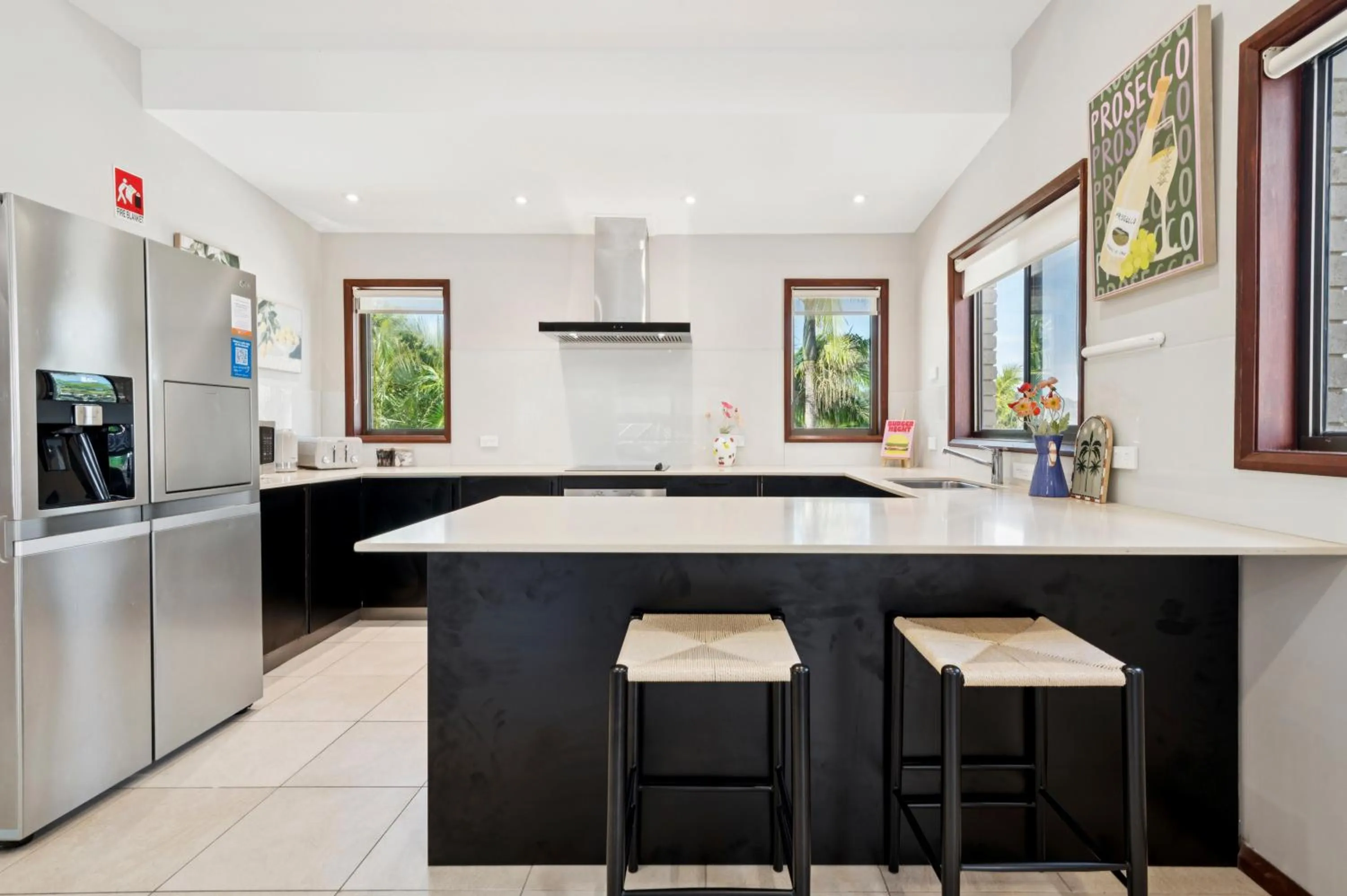 kitchen in Ingenia Holidays Nambucca Heads