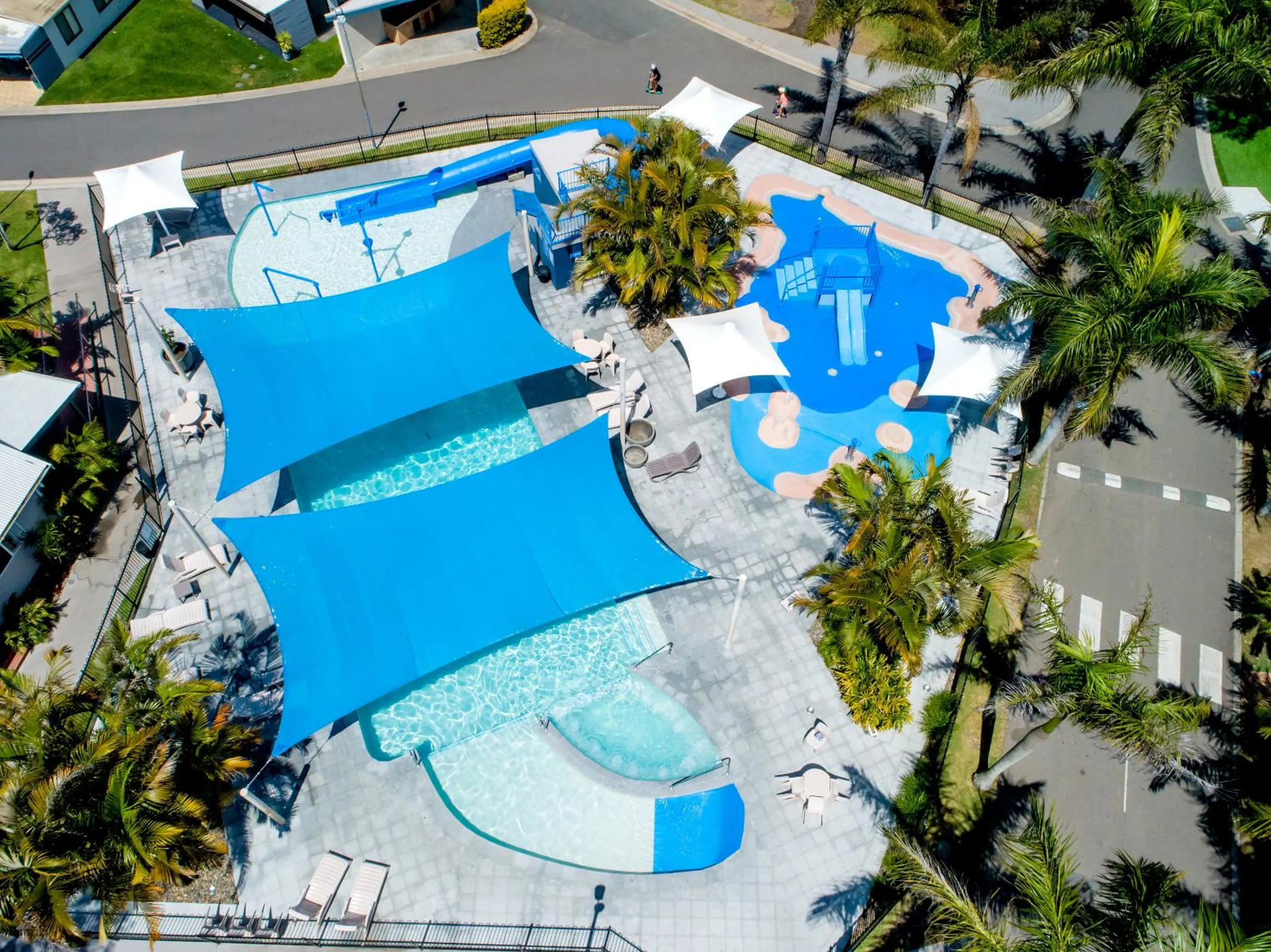Pool view in NRMA Forster Tuncurry