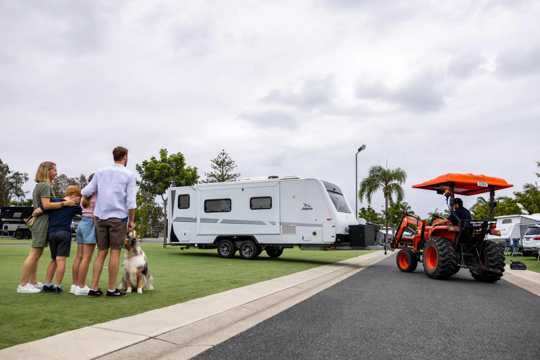 group of guests in NRMA Forster Tuncurry