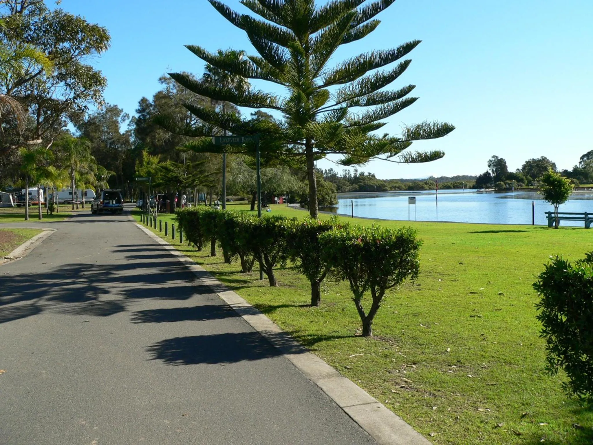 Garden in NRMA Forster Tuncurry