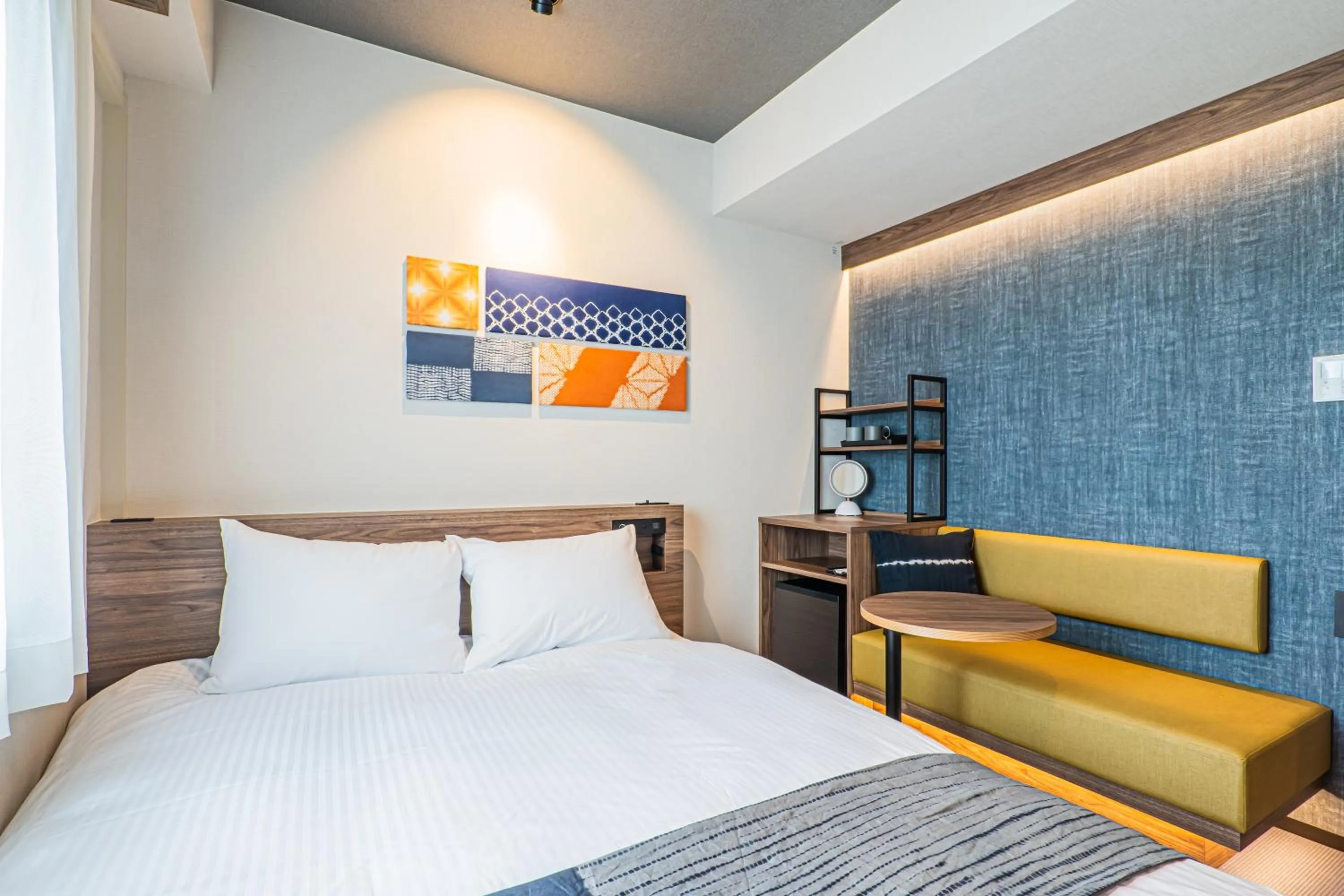 Bed in -SPA RESORT- Nagoya Kasadera Hotel