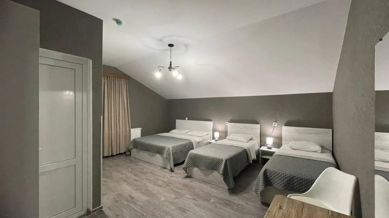 Bed in Hotel West Face