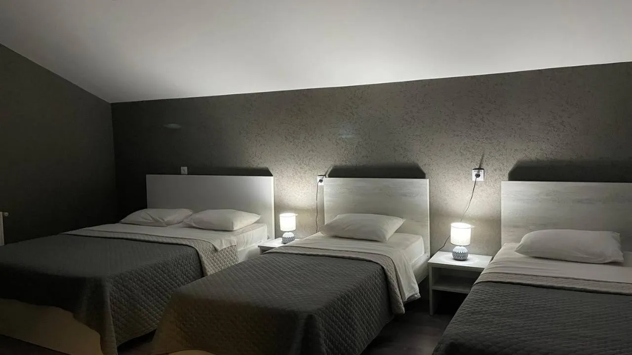 Bed in Hotel West Face