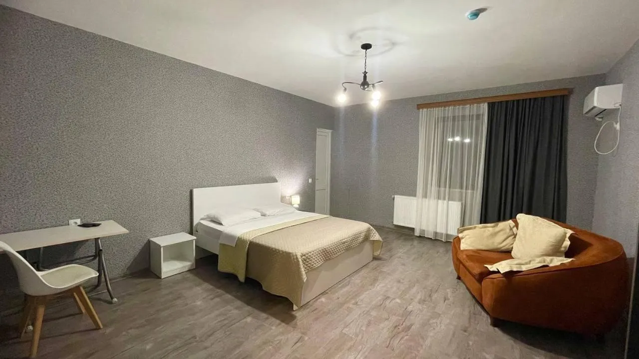 Bed in Hotel West Face