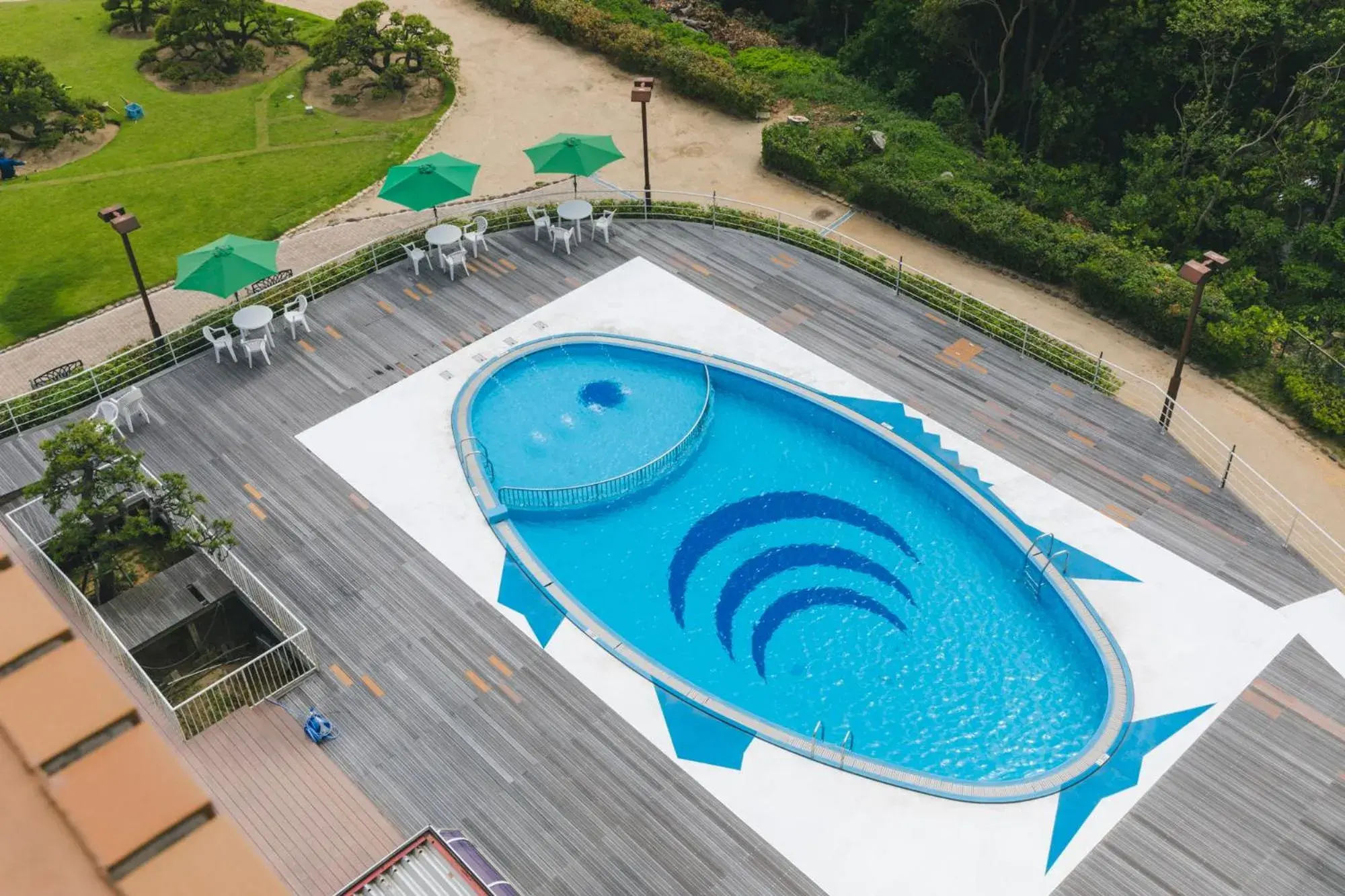 Swimming pool in Seaside Hotel Maiko Villa Kobe Swimming pool in Seaside Hotel Maiko Villa Kobe