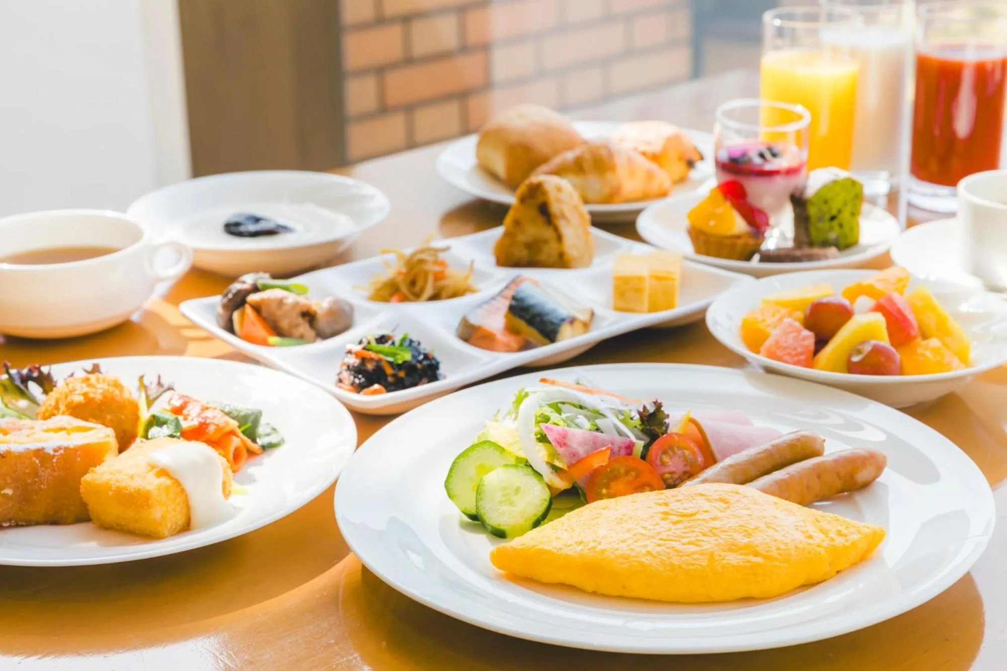 Breakfast in Seaside Hotel Maiko Villa Kobe