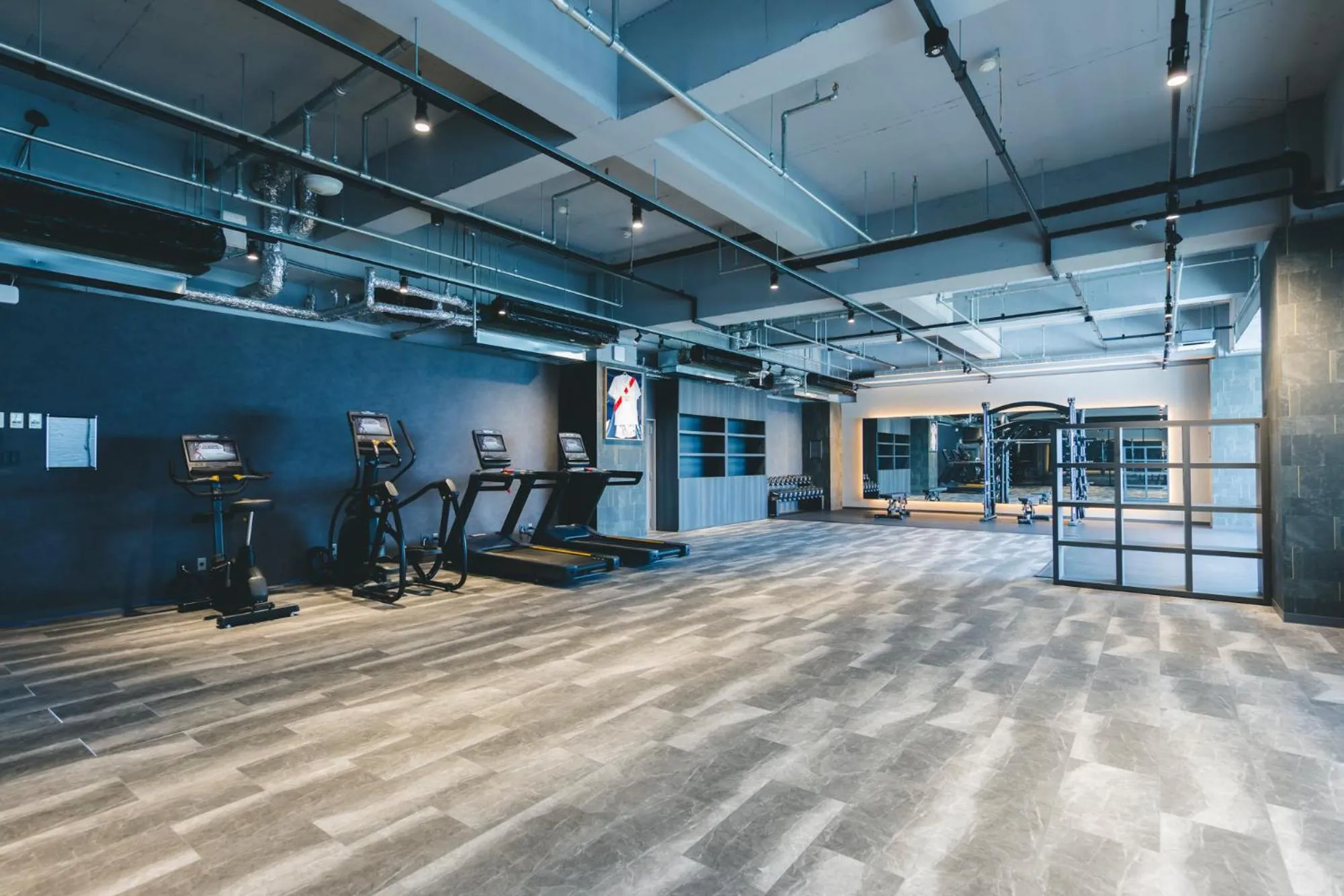 Fitness centre/facilities in Seaside Hotel Maiko Villa Kobe