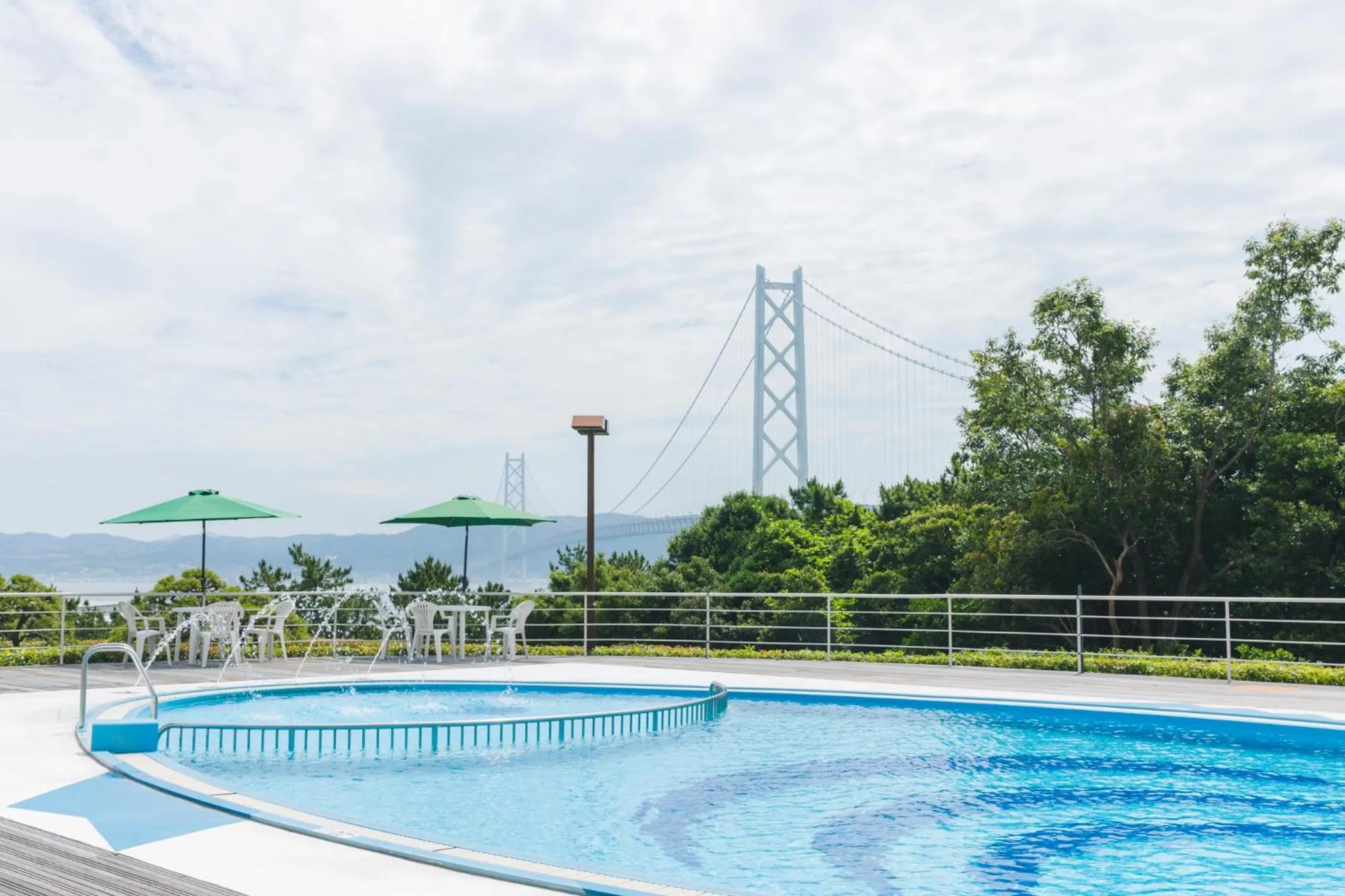 Swimming pool in Seaside Hotel Maiko Villa Kobe