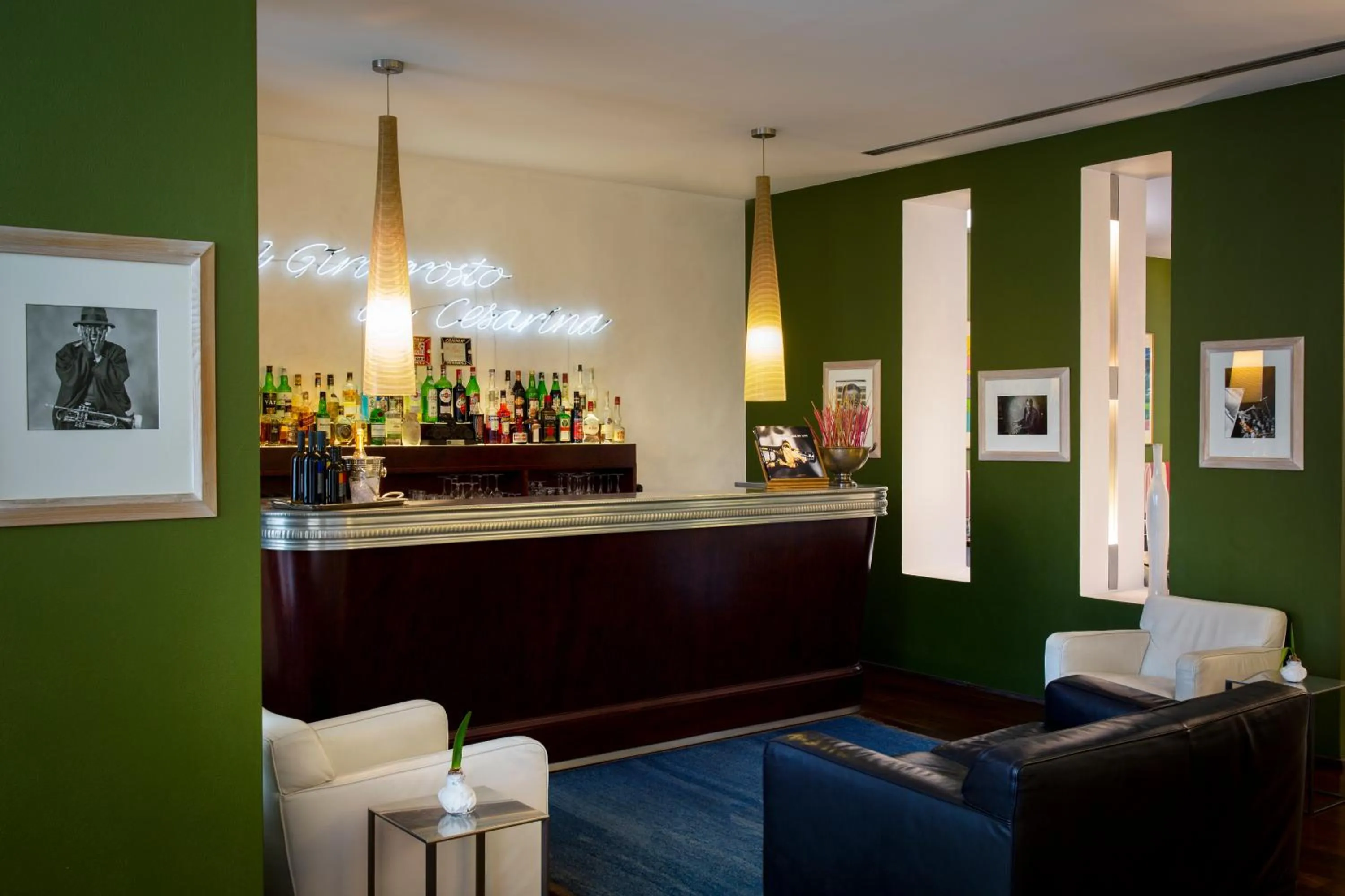 Communal lounge/ TV room in Hotel Colombia